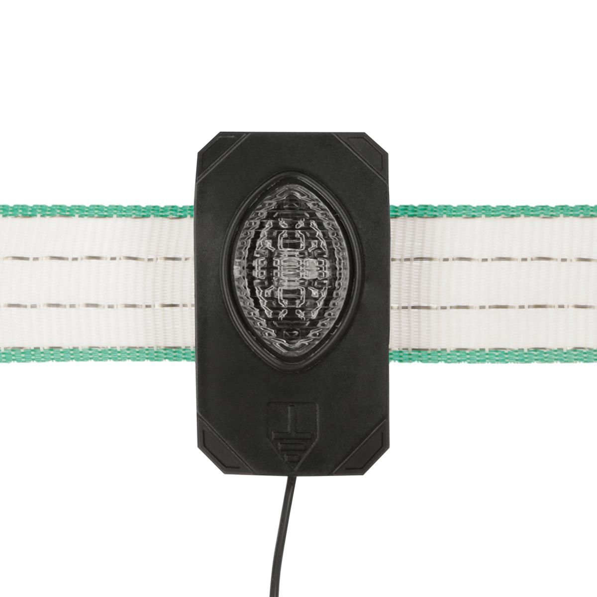 AKO Pulse Flash, testeur de clôture électrique, contrôle visuel, en utilisation