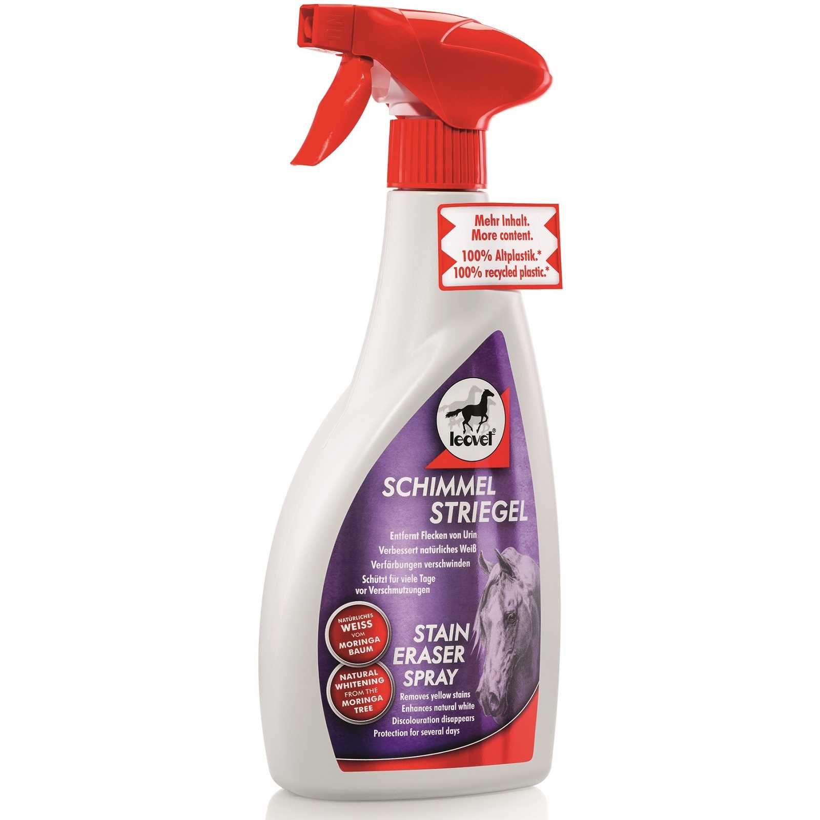 Spray détachant pour cheval gris moucheté Leovet Schimmel Striegel 550 ml