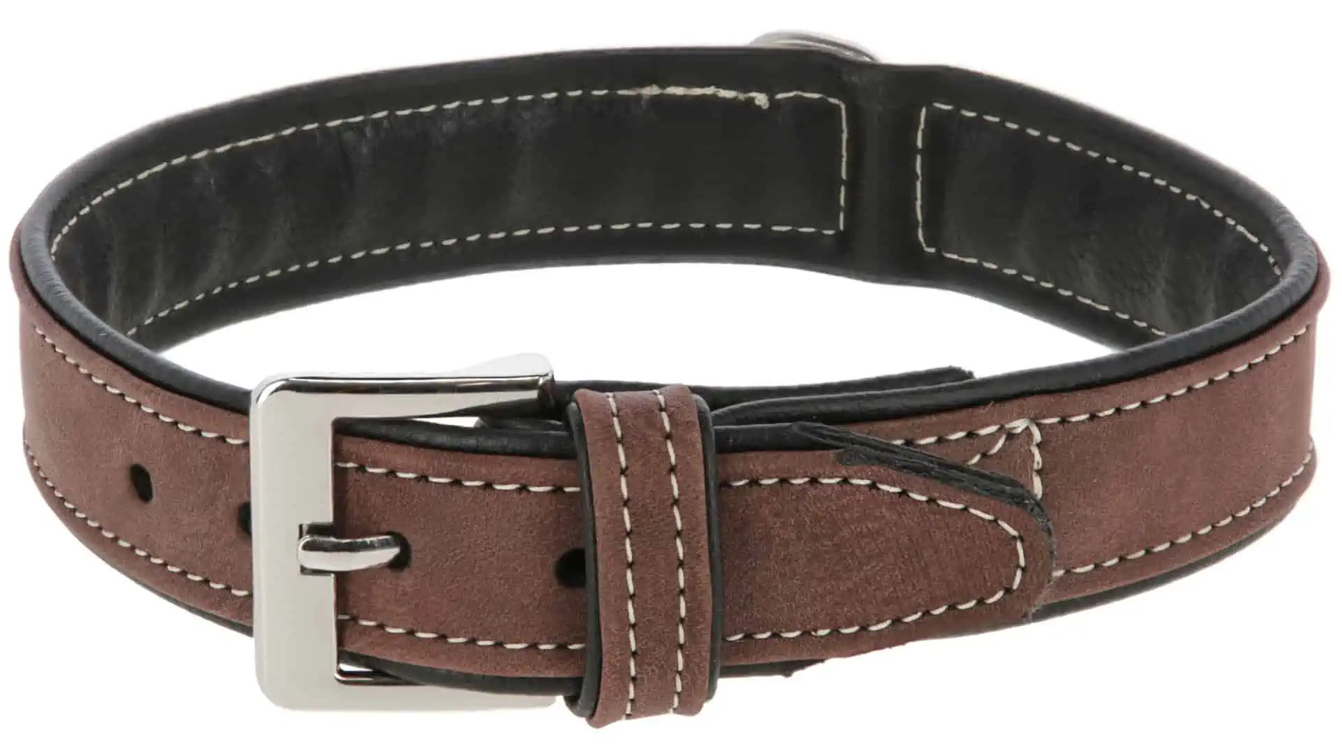 Kerbl Guler California, maro, piele artificială, accesorii cromate
