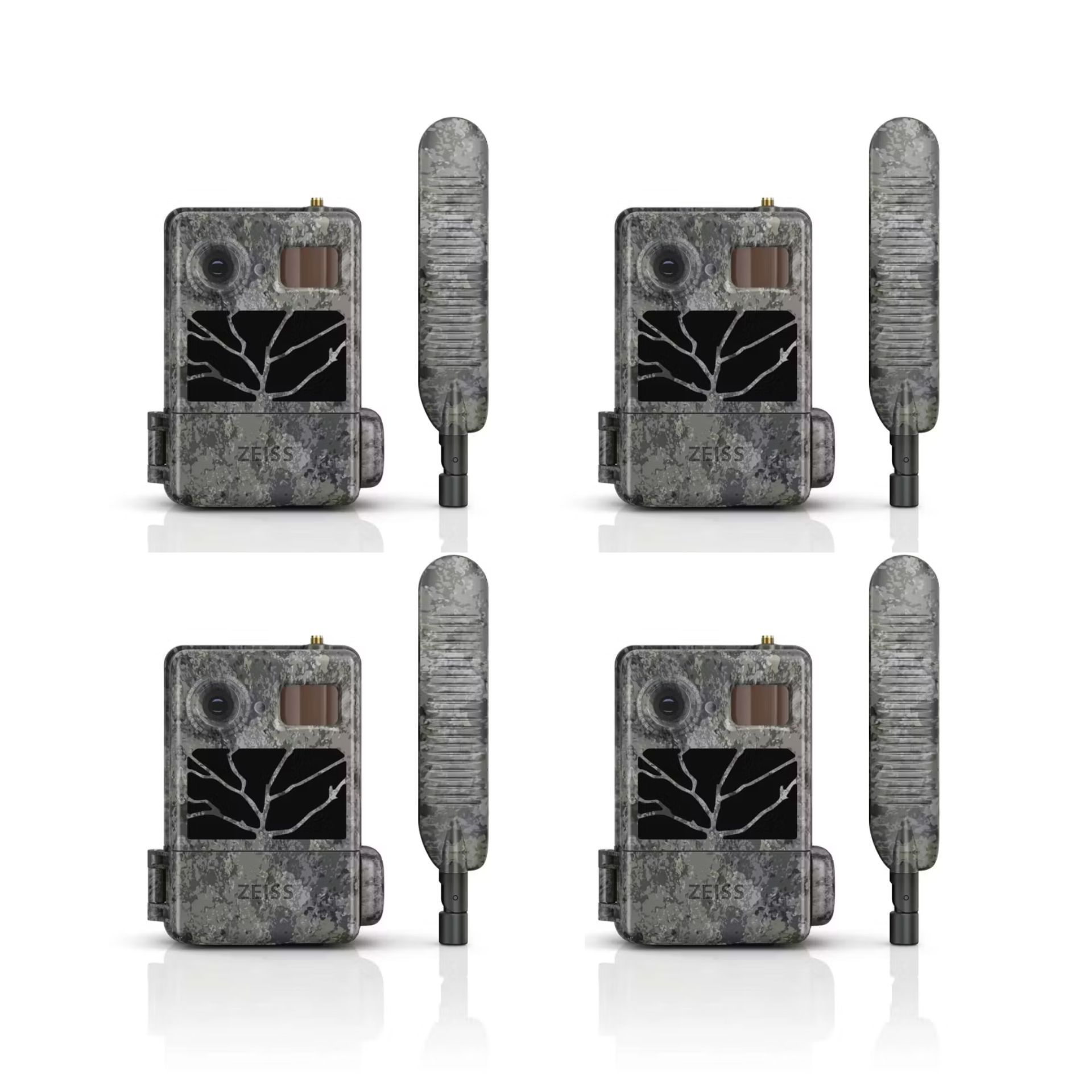 ZEISS Secacam 3 Viltkamera Set, LTE-kamera med app, 4 st, set