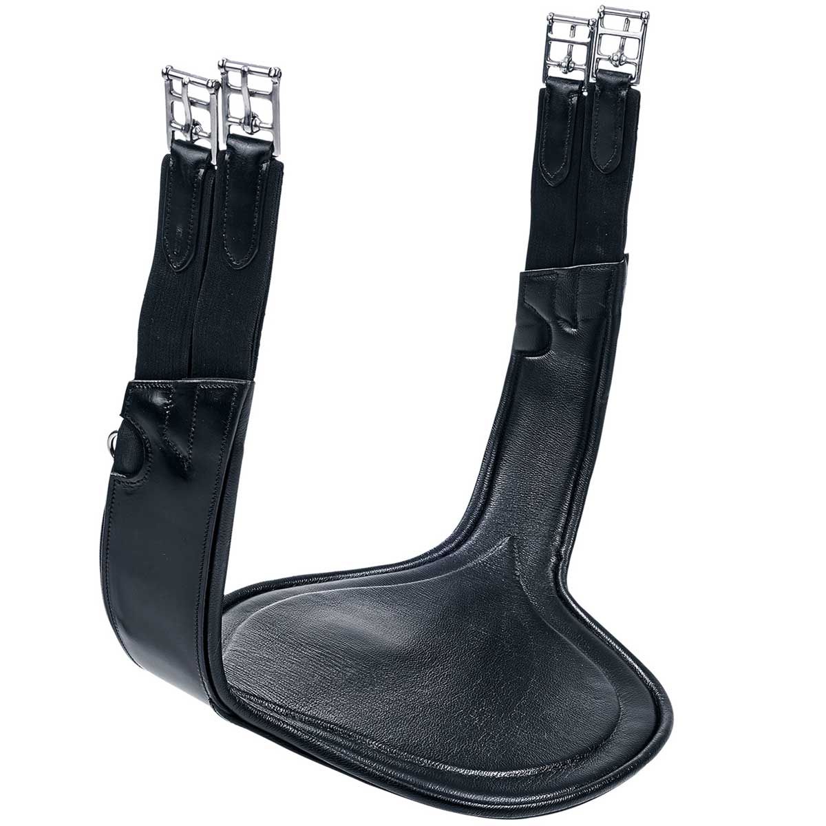 BUSSE Sadelgjord i Läder STOLLENSCHUTZ-PRO Dubbskydd 140 cm