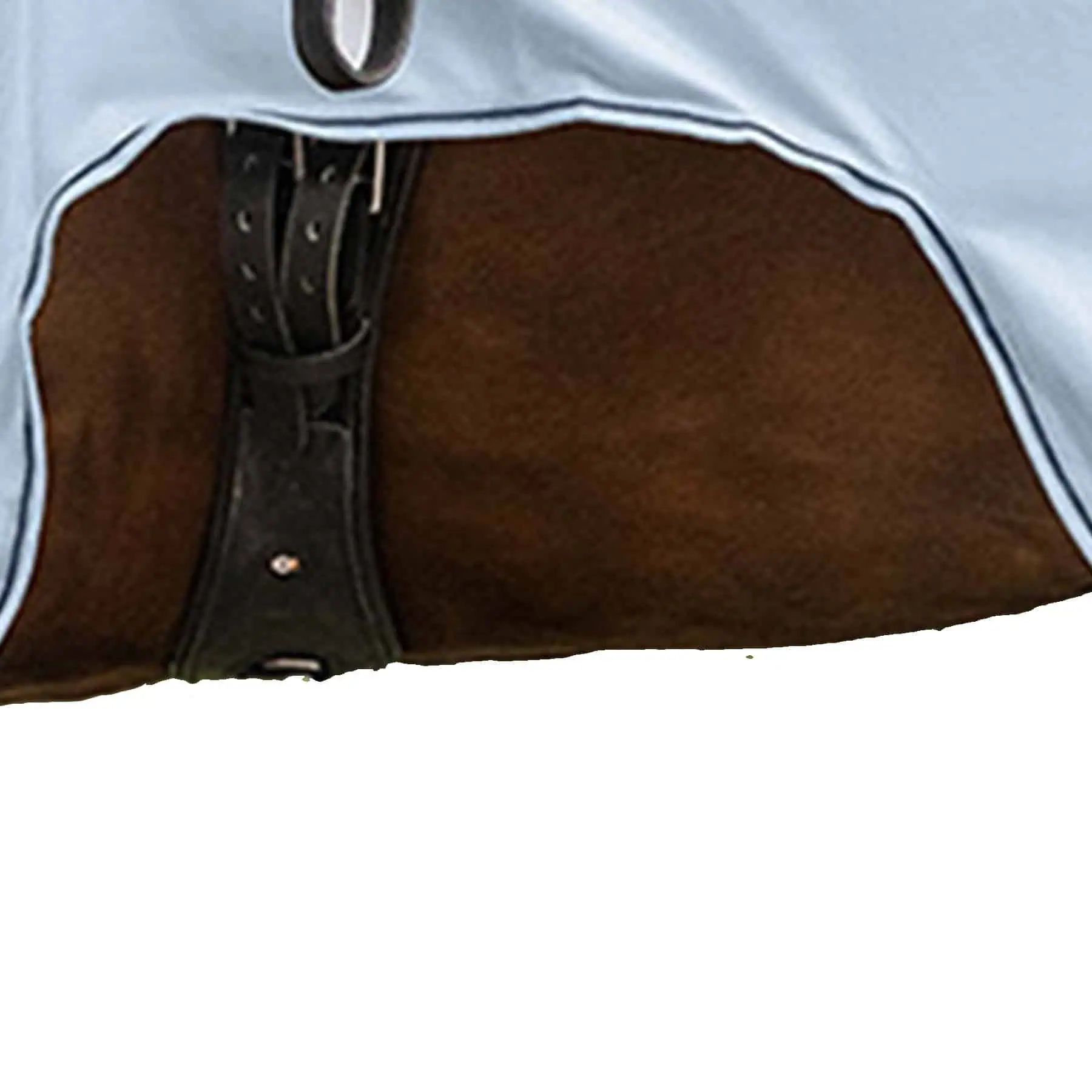 Waldhausen PROTECT Fliegenausreitdecke, feinmaschig, silbergrau/grau, hellblau/nachtblau, 125