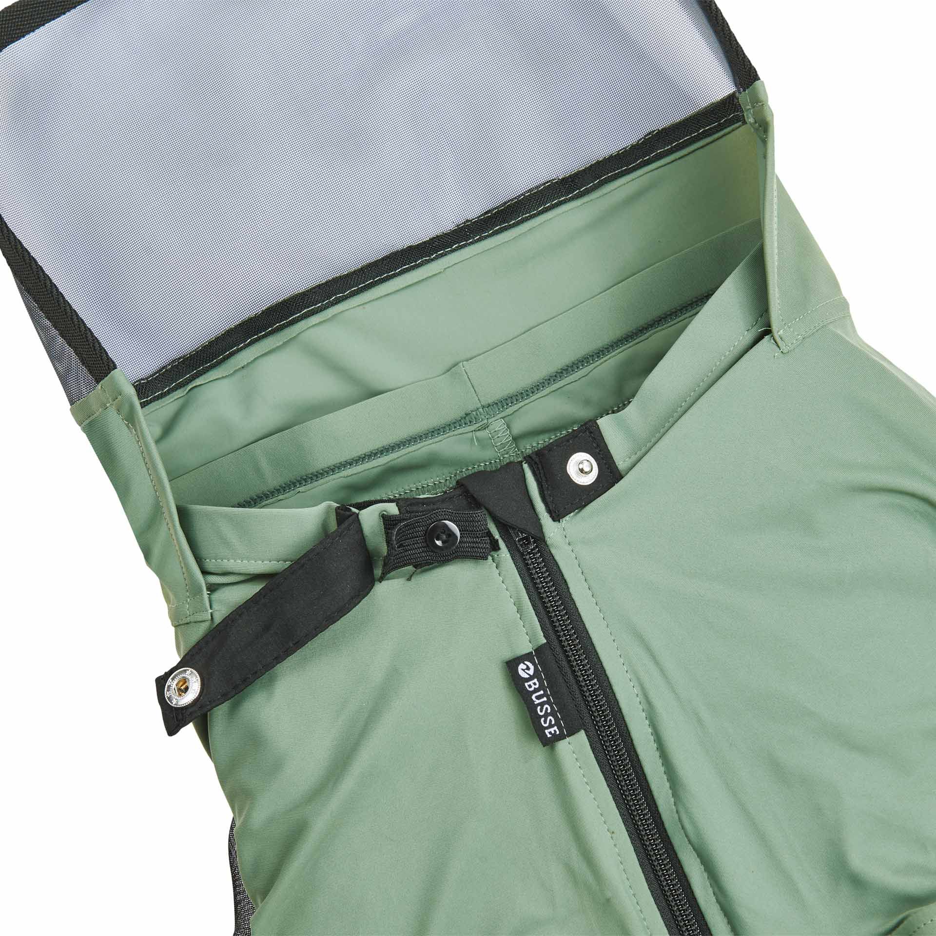 Masque anti-mouches BUSSE TWIN FIT FLEXI PLUS, protection naseaux, Pony olive