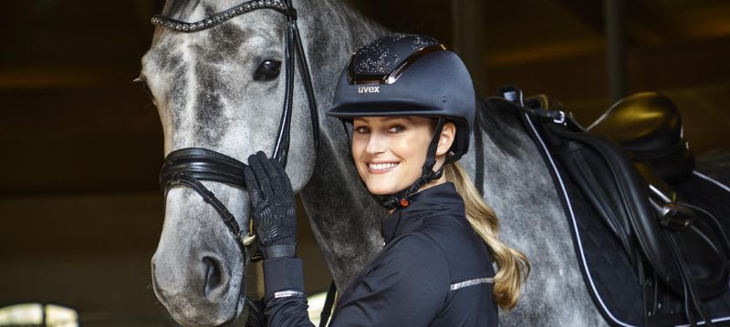 Casque d'équitation pour femmes Uvex