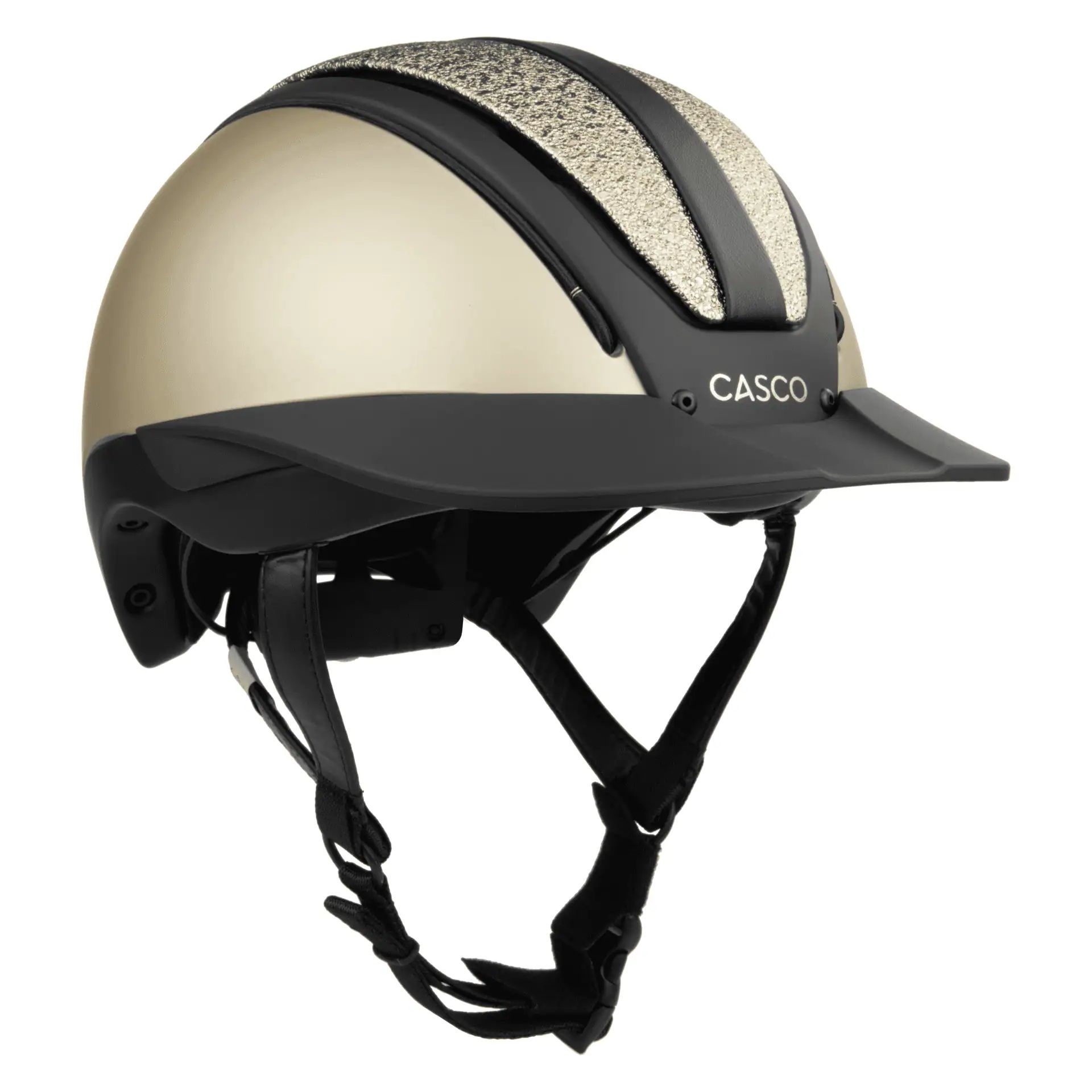 Casco Reithelm Duell One Iconic, Sicherer Reithelm mit Vario-System, Flair platinum S