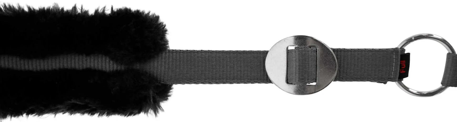 Covalliero ClassicSoft kötőfék, puha műszőrmés lókötőfék, Cob méret