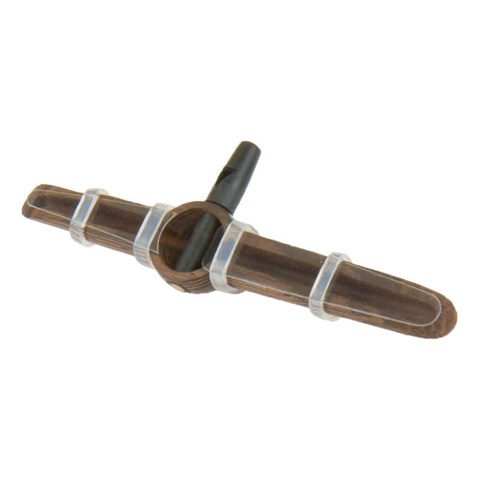 Weisskirchen Appeau à bouche lièvre en bois de wengé avec pipe à souris