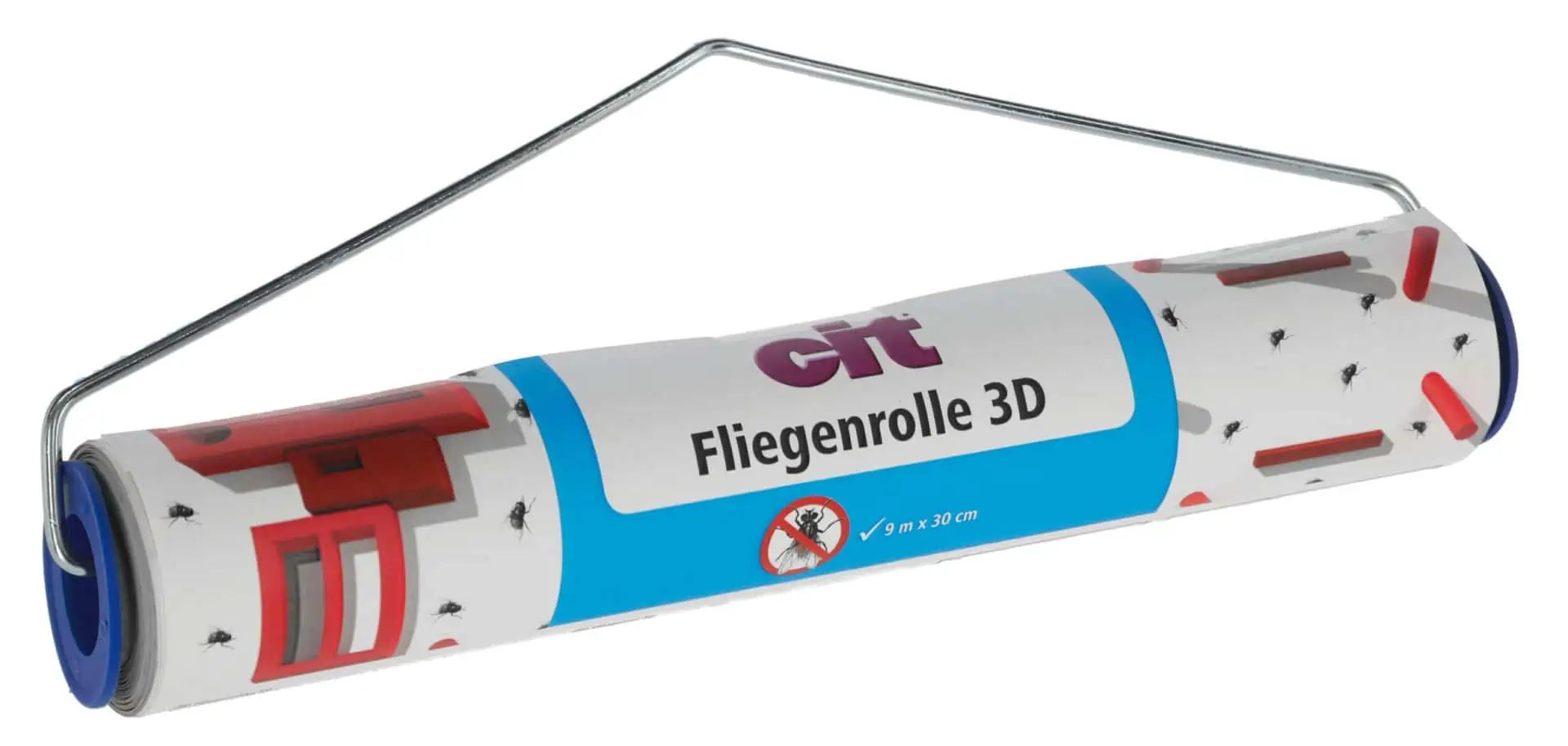 CIT flugrulle 3D-utskrift, Klisterfångare för stall