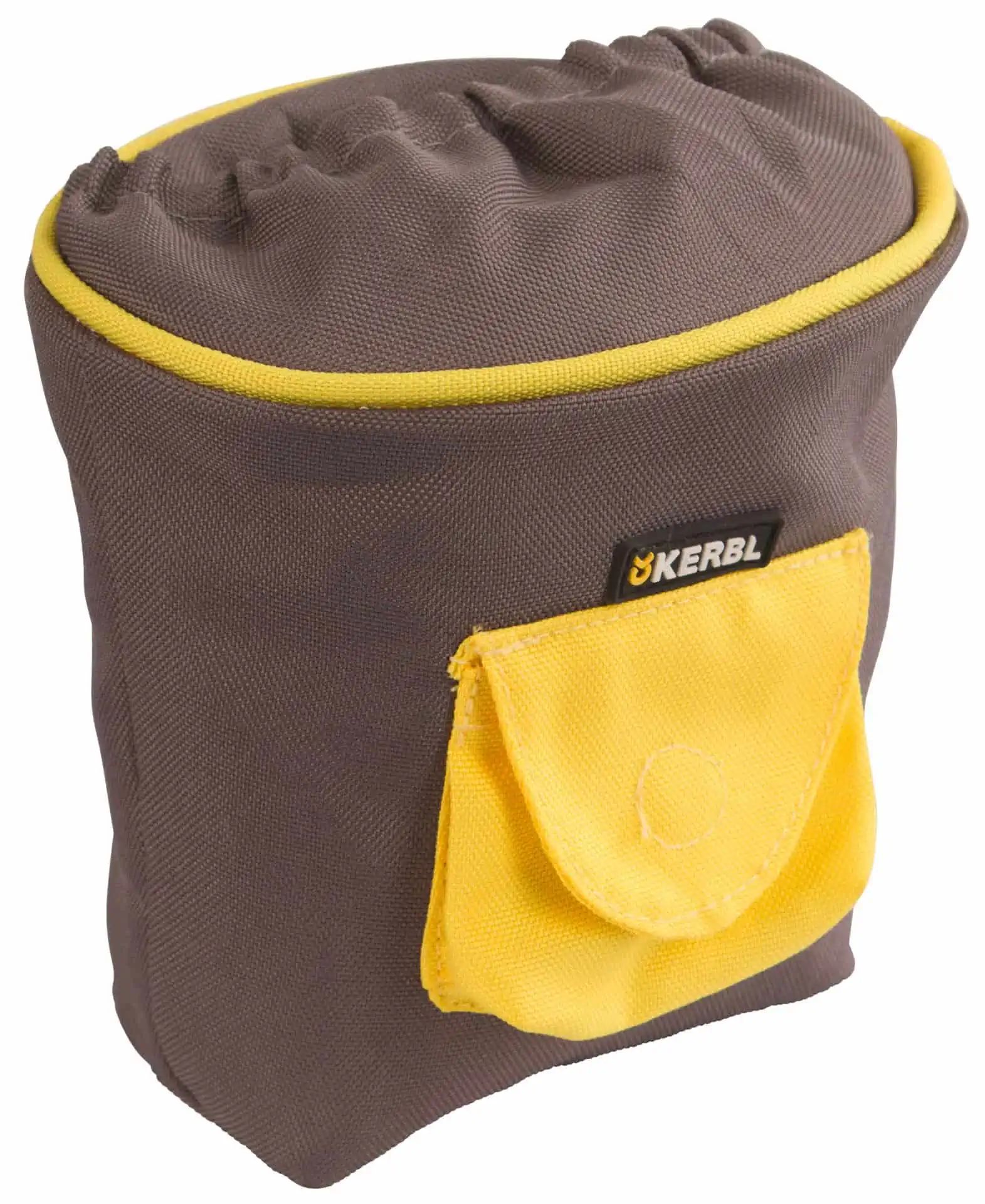 Leckerlietasche PRO grau/gelb