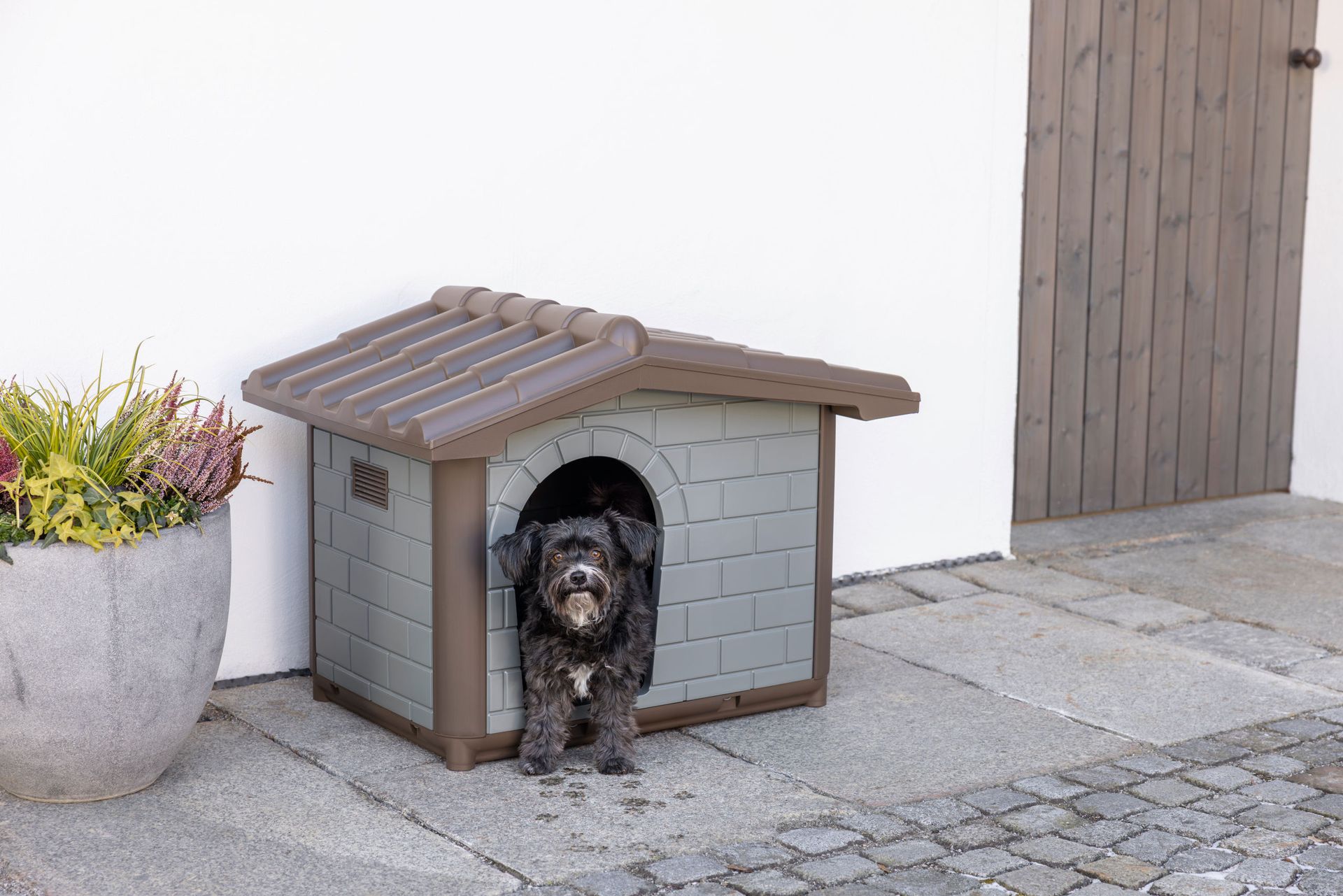Kerbl Pet Hundkoja Levin i Återvunnen Plast, 99 x 70 x 75 cm, i användning