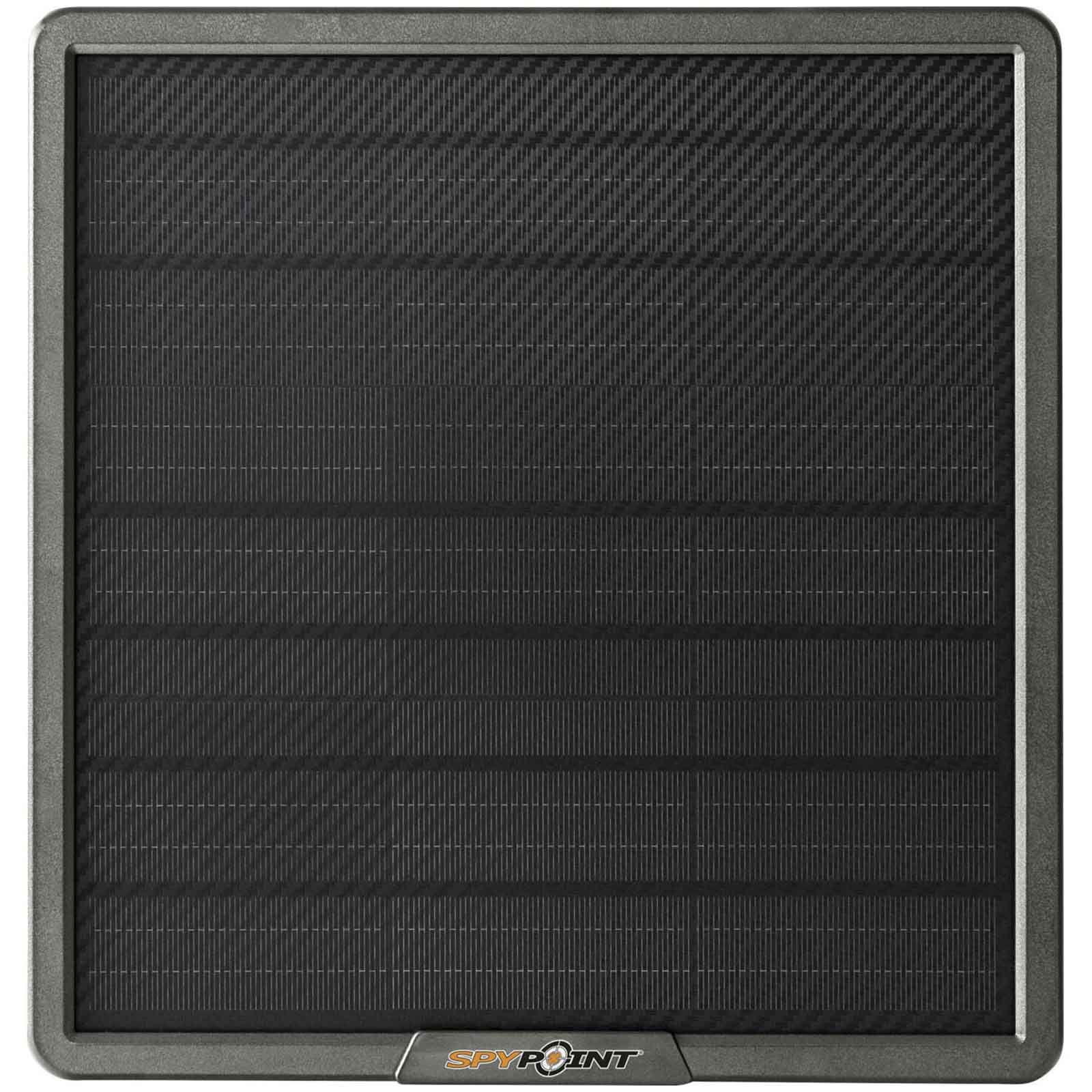 SPYPOINT SPLB-22 Solar Panel with 15,000 mAh Lithium Battery, front view, solar panel
