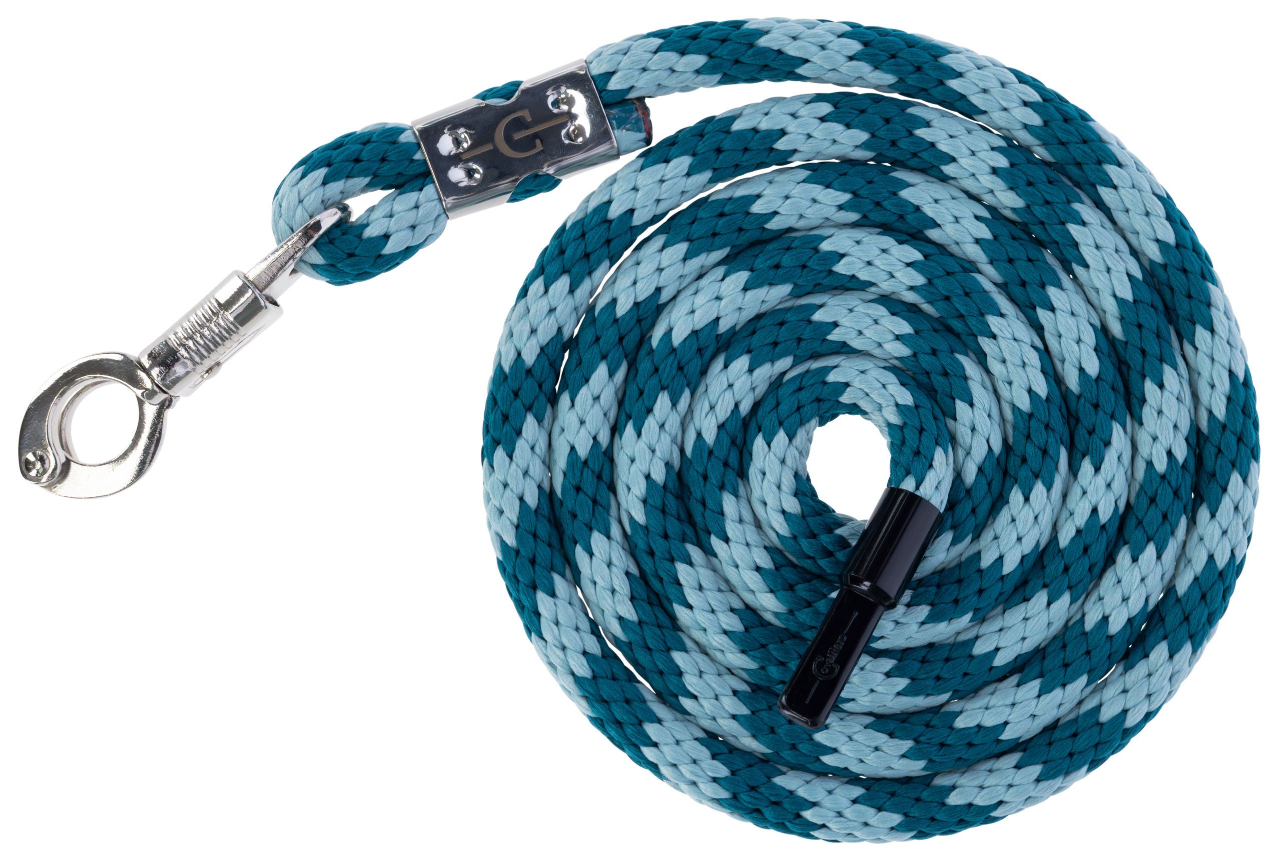rope, lanyard, paracord, metal clasp, blue gradient
