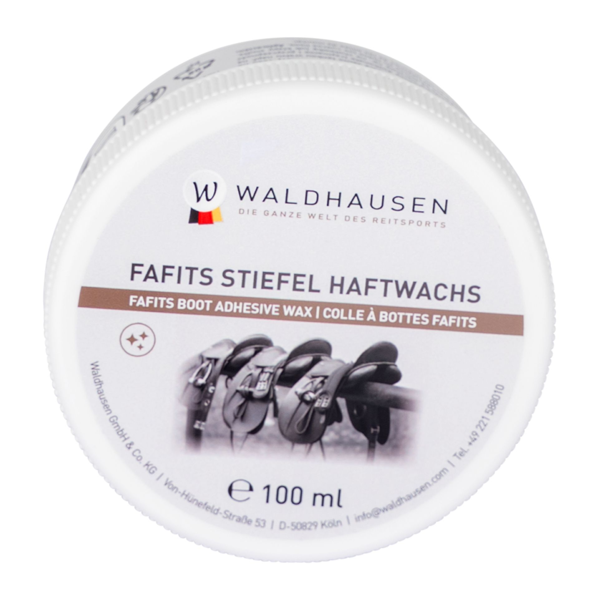 Stiefelpflege, Kleine Wachspaste, Sattelseife, Kleinstes Wachs, 100 ml