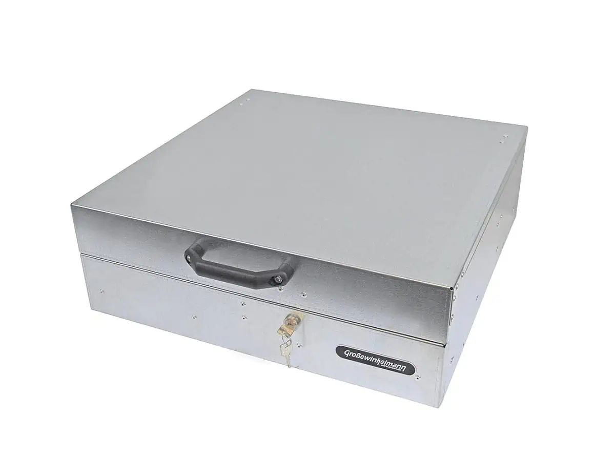 Growi Aufsatzschrank für Sattelschrank, 3 Fächer, Höhe 16 cm
