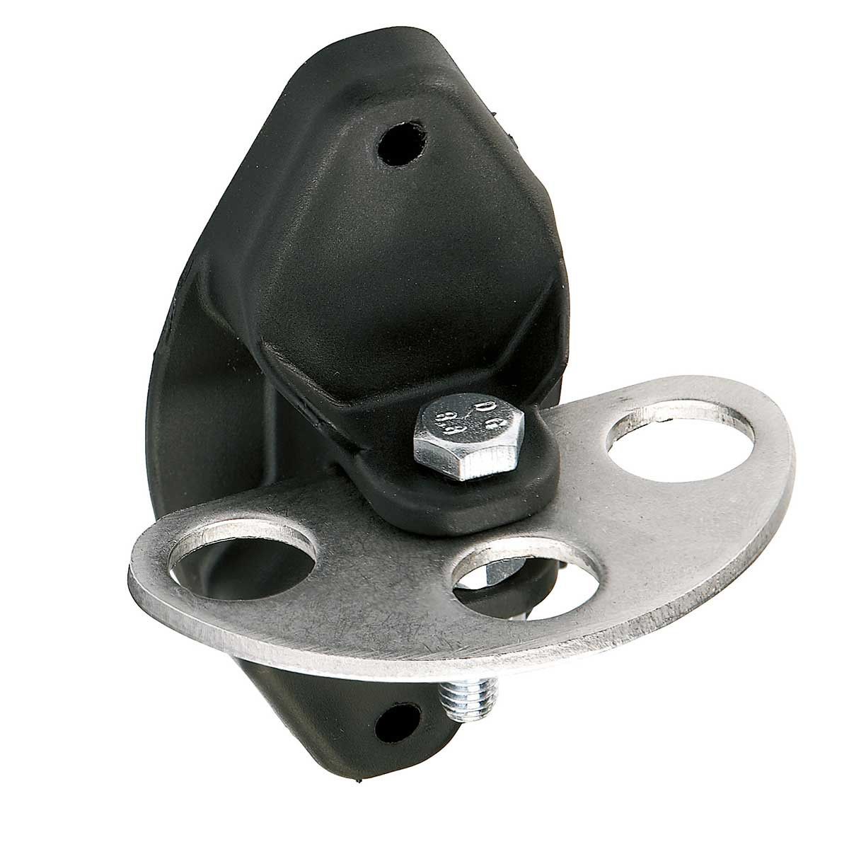 AKO Gate Handle Insulator Vario, 2 pcs, Stainless Steel Plate