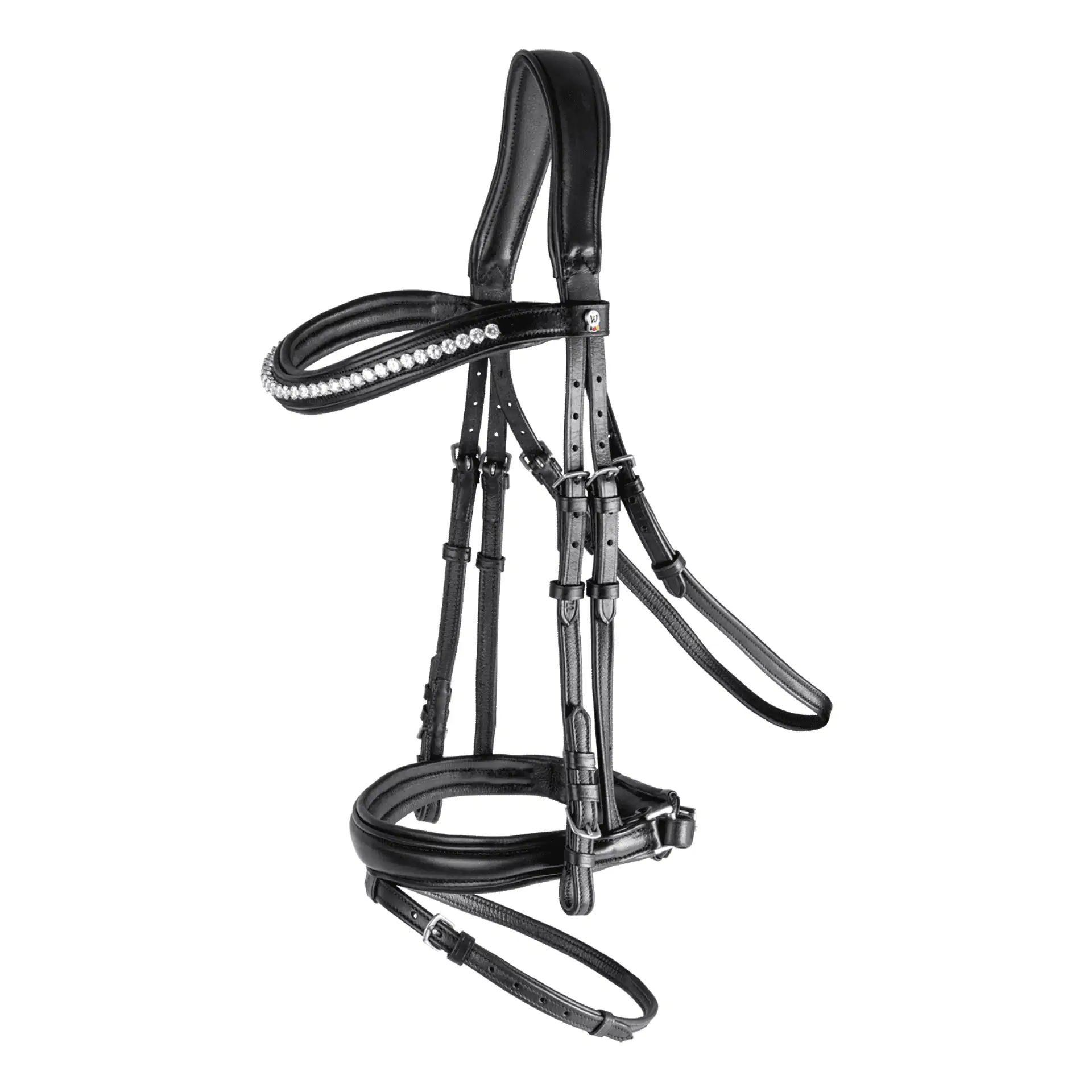 Waldhausen Trensenzaum X-Line Supersoft Joy schwarz, COB