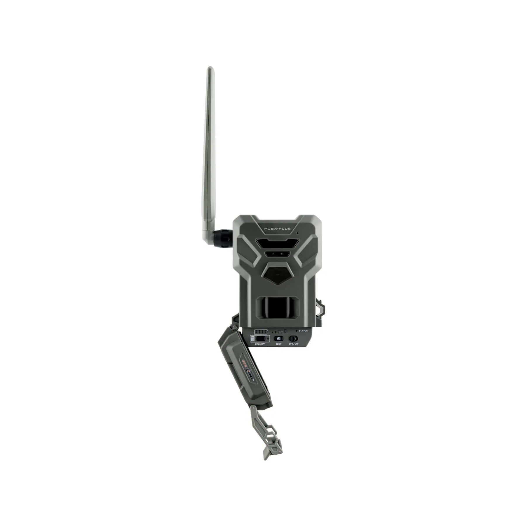 Spypoint FLEX-PLUS Fototrappola Cellulare con Trasmissione Mobile, 36 MP, vista frontale