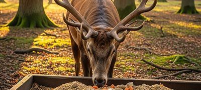 Nourriture pour cerf élaphe