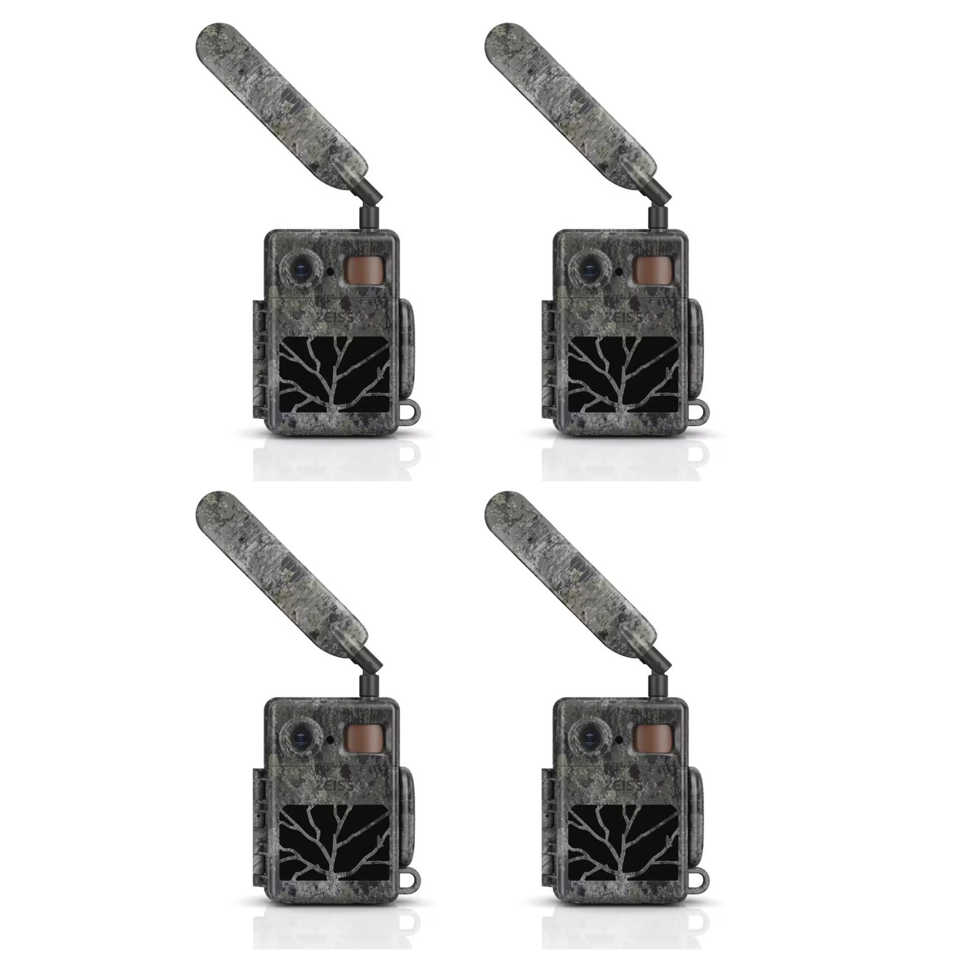 ZEISS Secacam 7 Trail Camera Set of 4: Pro Wildlife Monitoring, set