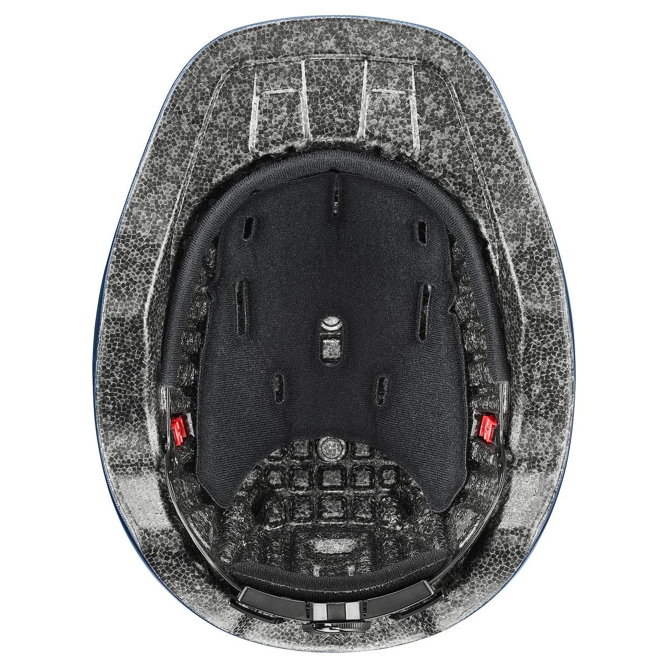 Casque d'équitation uvex kidoxx navy shiny, ajustable enfant, détail