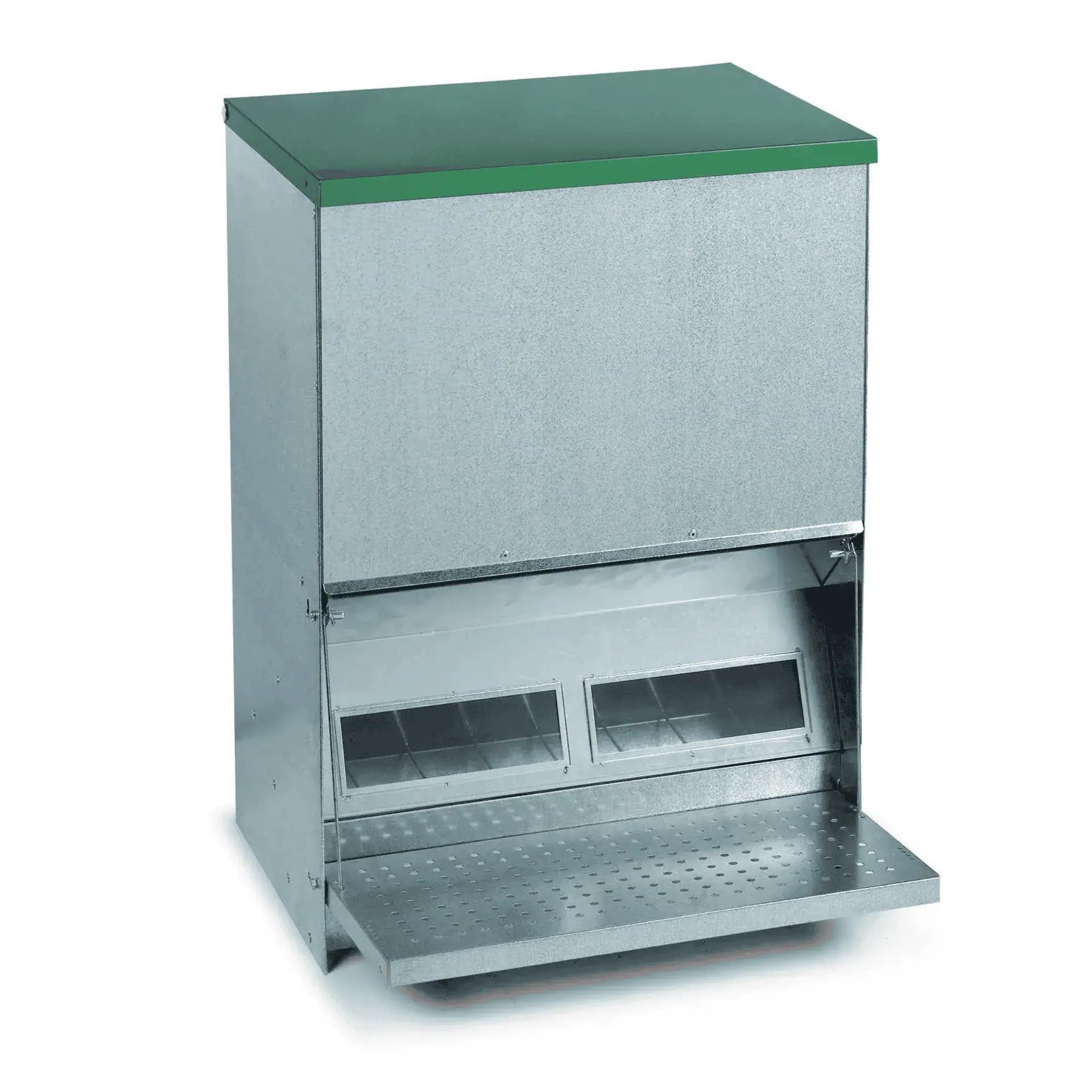 Agrarzone Poultry Feeder with Treadle Step, Rat-Proof, 40 kg