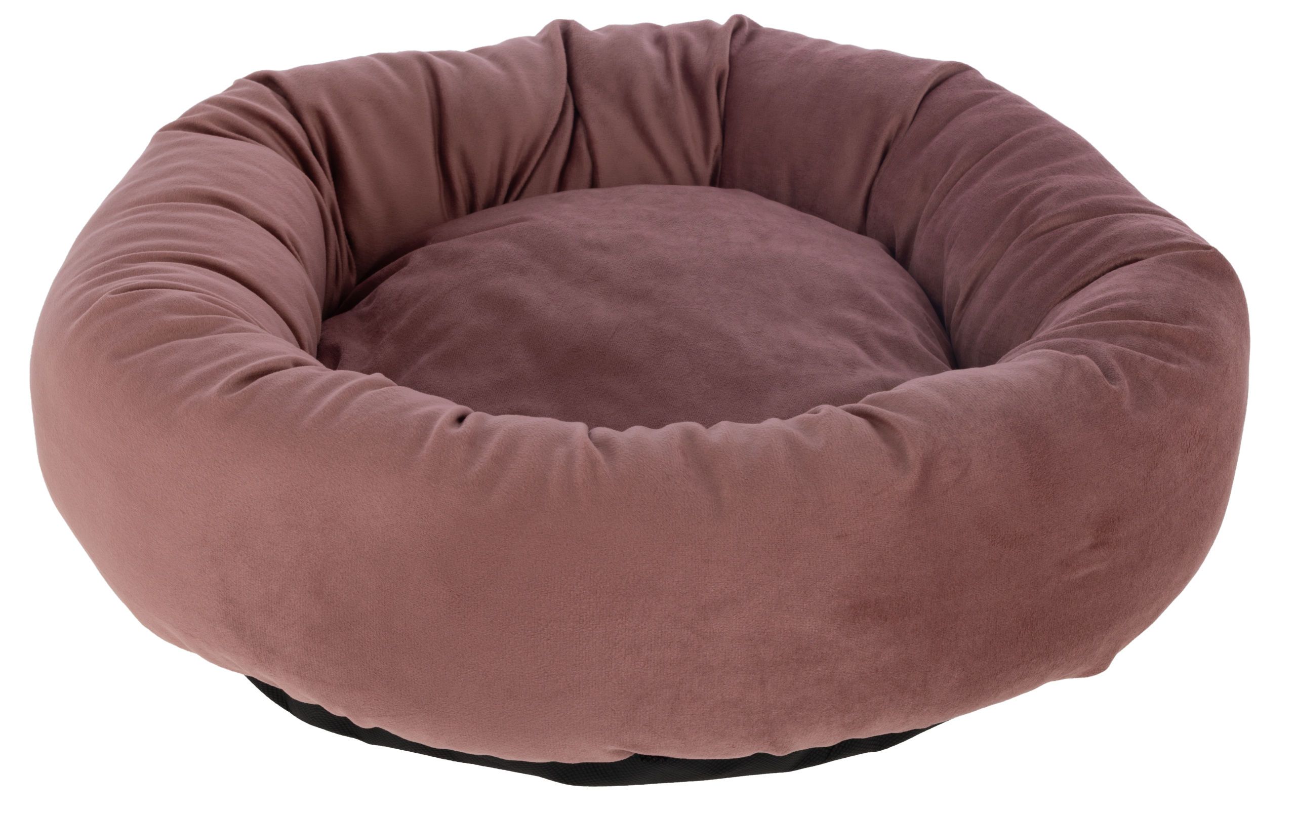 Kerbl Velvet couchage rond pour chat en velours doux, Ø 50 cm, rose