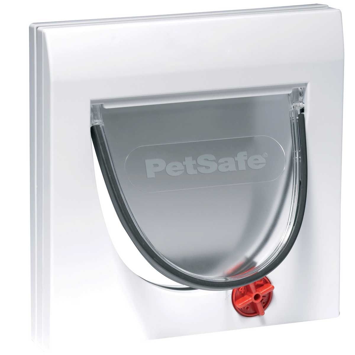 PetSafe Staywell 919 Macskaajtó, 4 Utas Kézi Zárás Vékony Ajtókhoz