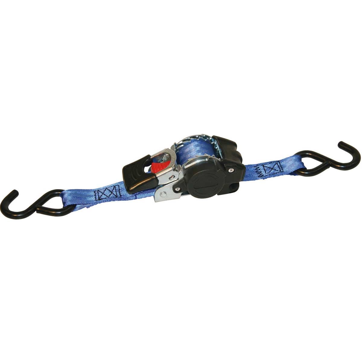 Kerbl Automatic Lashing Strap 3 m x 25 mm S-Hook, 600 kg Capacity