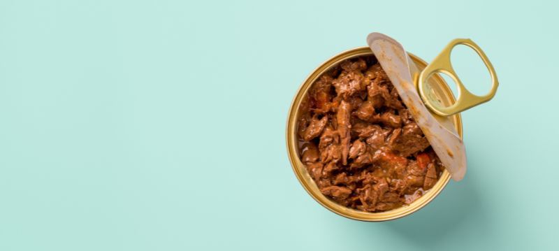 Nourriture humide pour chat