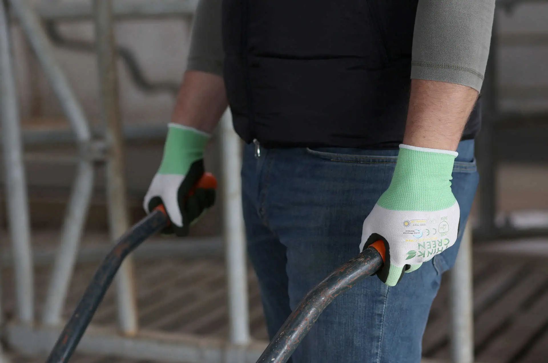 Kerbl Gant de travail ThinkGreen Allround Mousse Latex, taille 6/XS