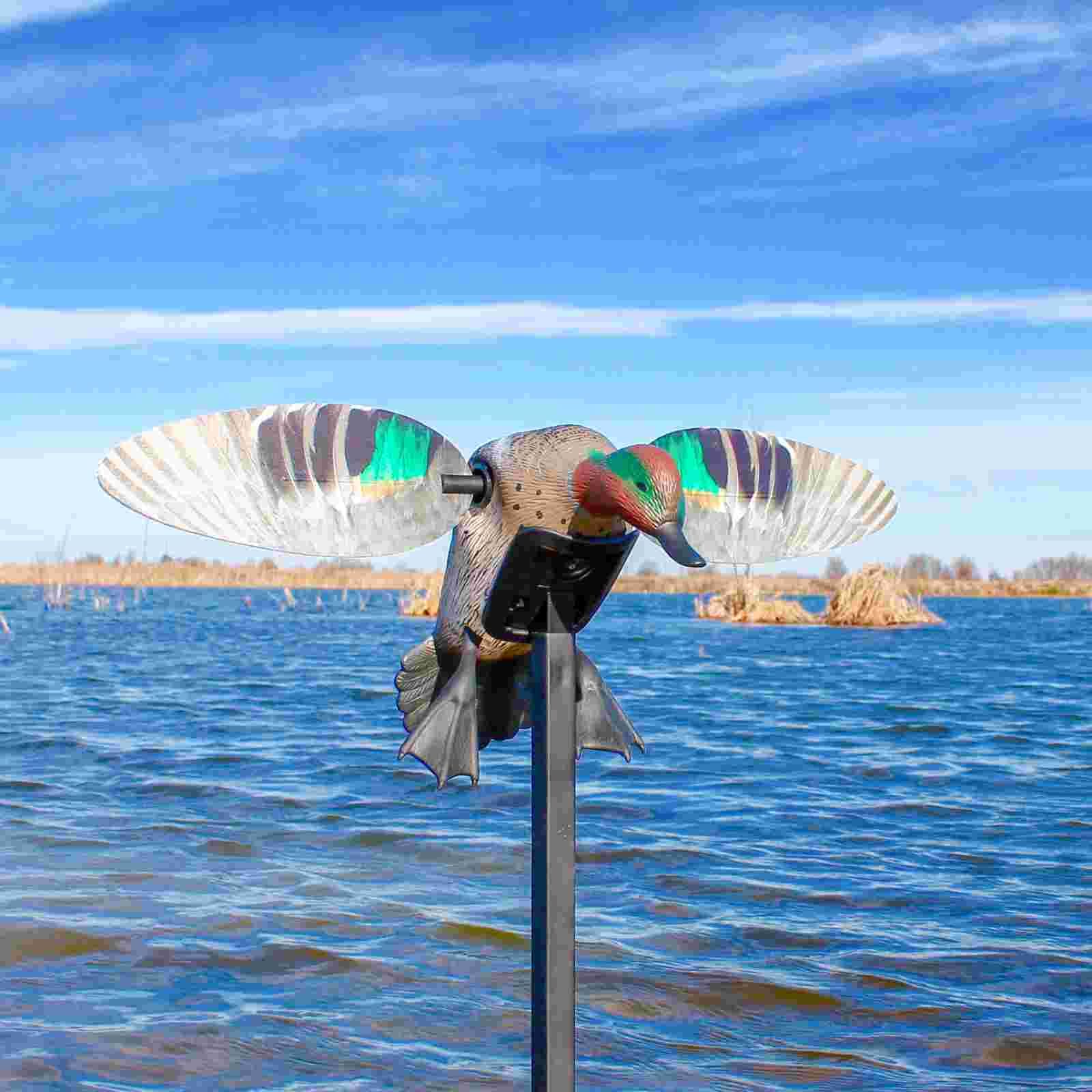 Mojo ES Green Wing Teal Vogelattrappe, im Einsatz