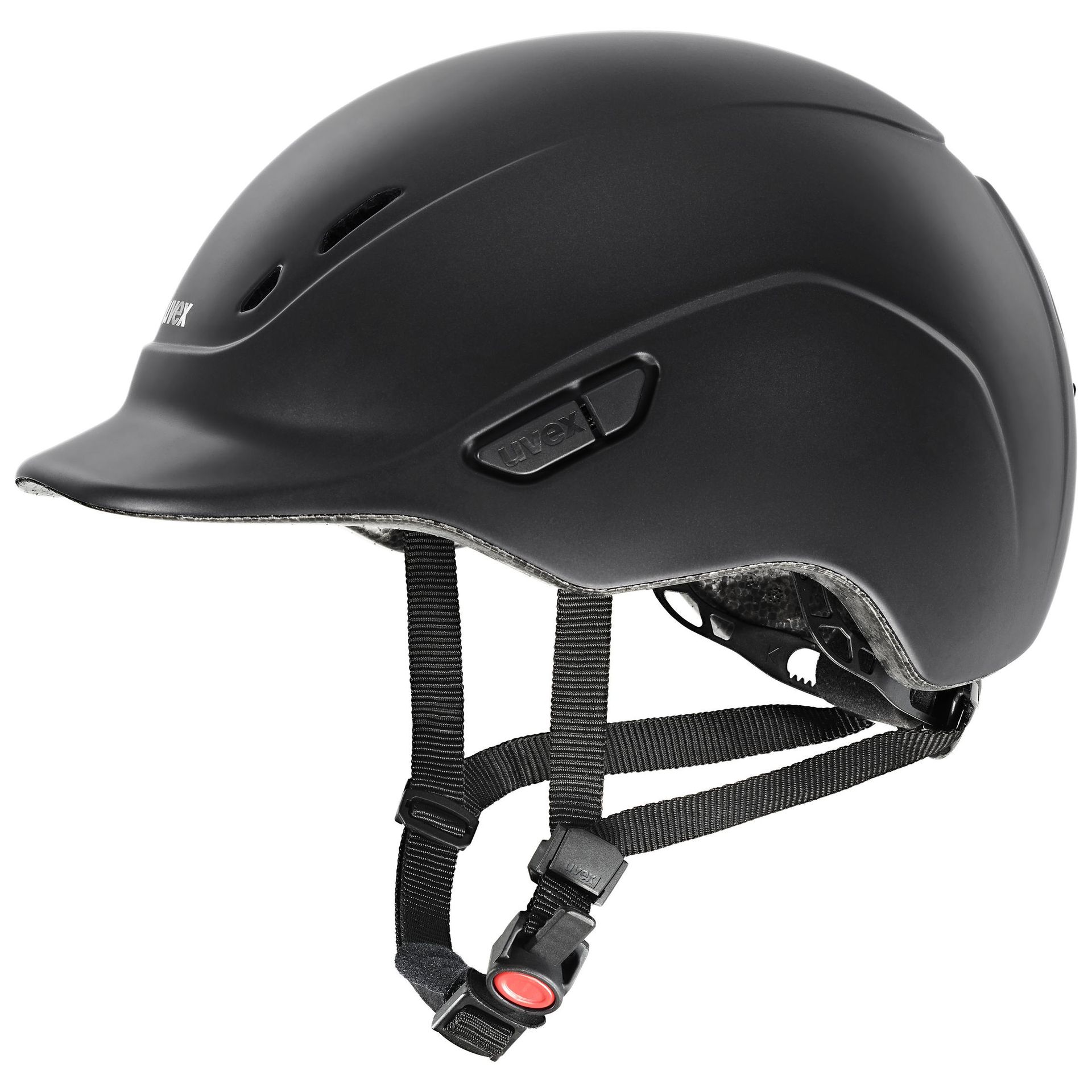 Casque d'équitation enfant uvex kidoxx mat, réglable 49-54 cm