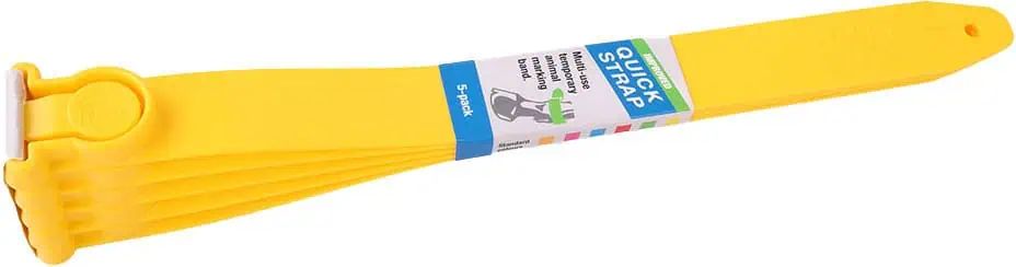 Kerbl Sangle de marquage Quick Strap Shoof, réglable, 5 pièces, jaune