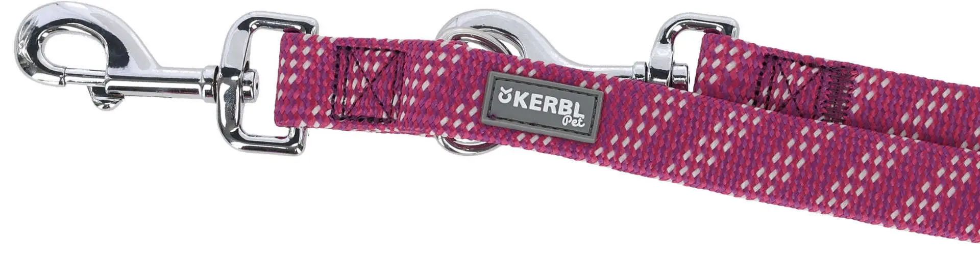 Kerbl Pet Führleine Colorado, 3-fach verstellbar, wasserabweisend, mit Karabiner, loses Produkt
