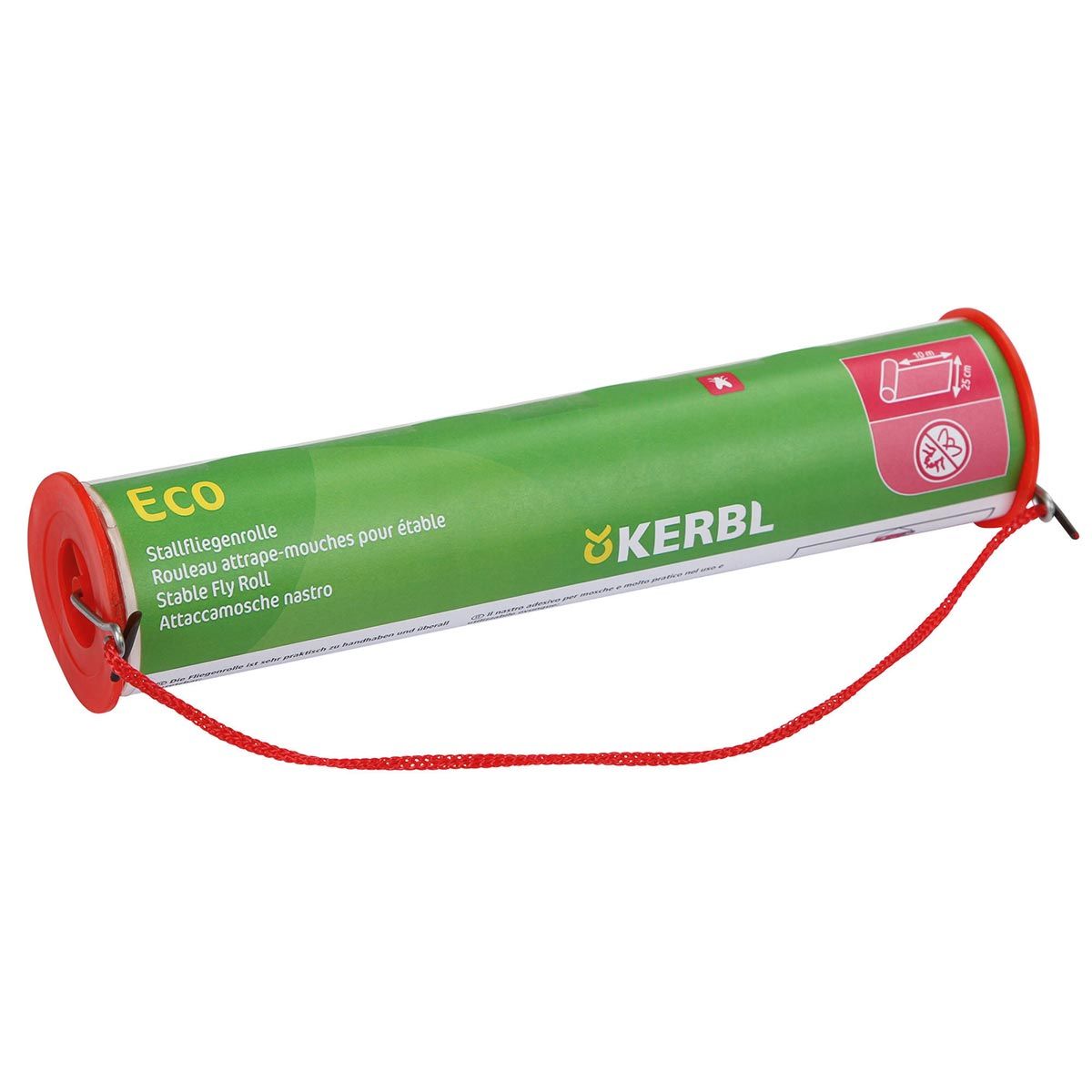 Kerbl Fliegenrolle Stall Eco 10 m Klebefänger giftfrei, loses Produkt