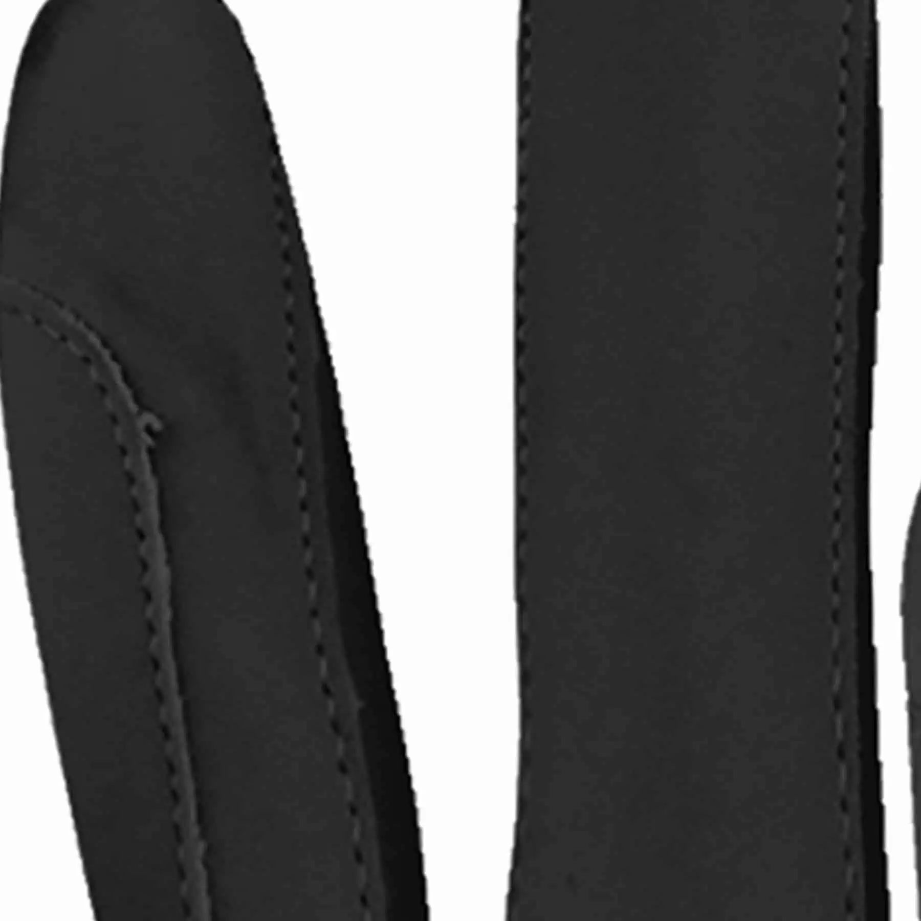 Gant d'équitation ELT Le Polyvalent, aspect daim, fermeture scratch, noir, S
