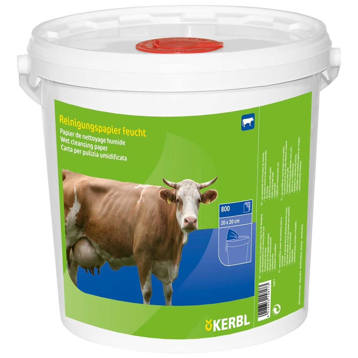 Kerbl Papier de la mamelle humide