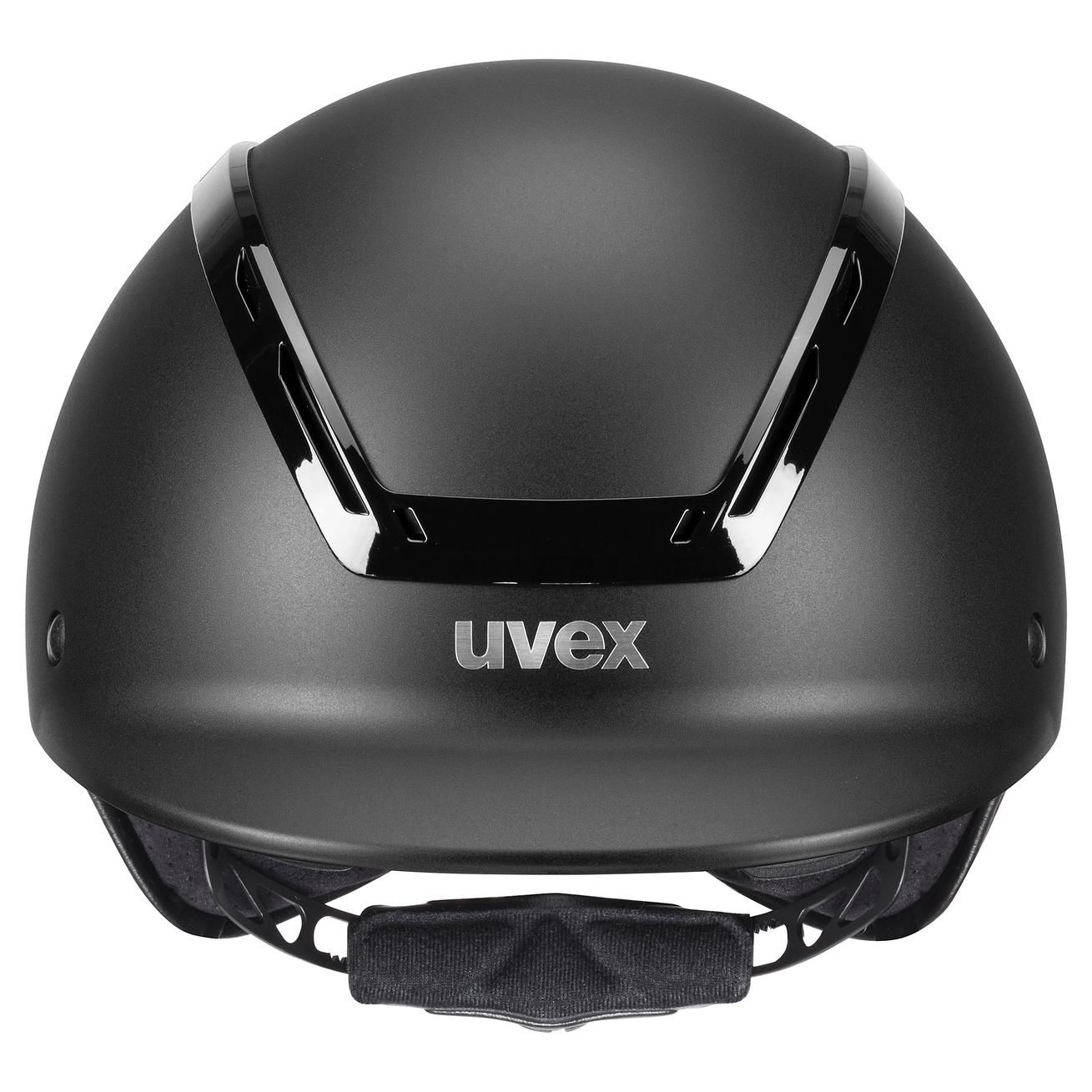 uvex exxeed Mips Riding Helmet, matt black, Rotational Impact Protection, rear view