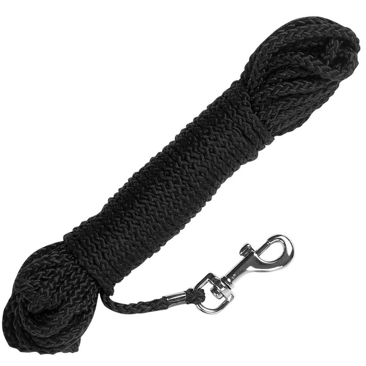 Kerbl Longe de pistage DENVER, nylon, avec mousqueton, 6 mm, 20 m