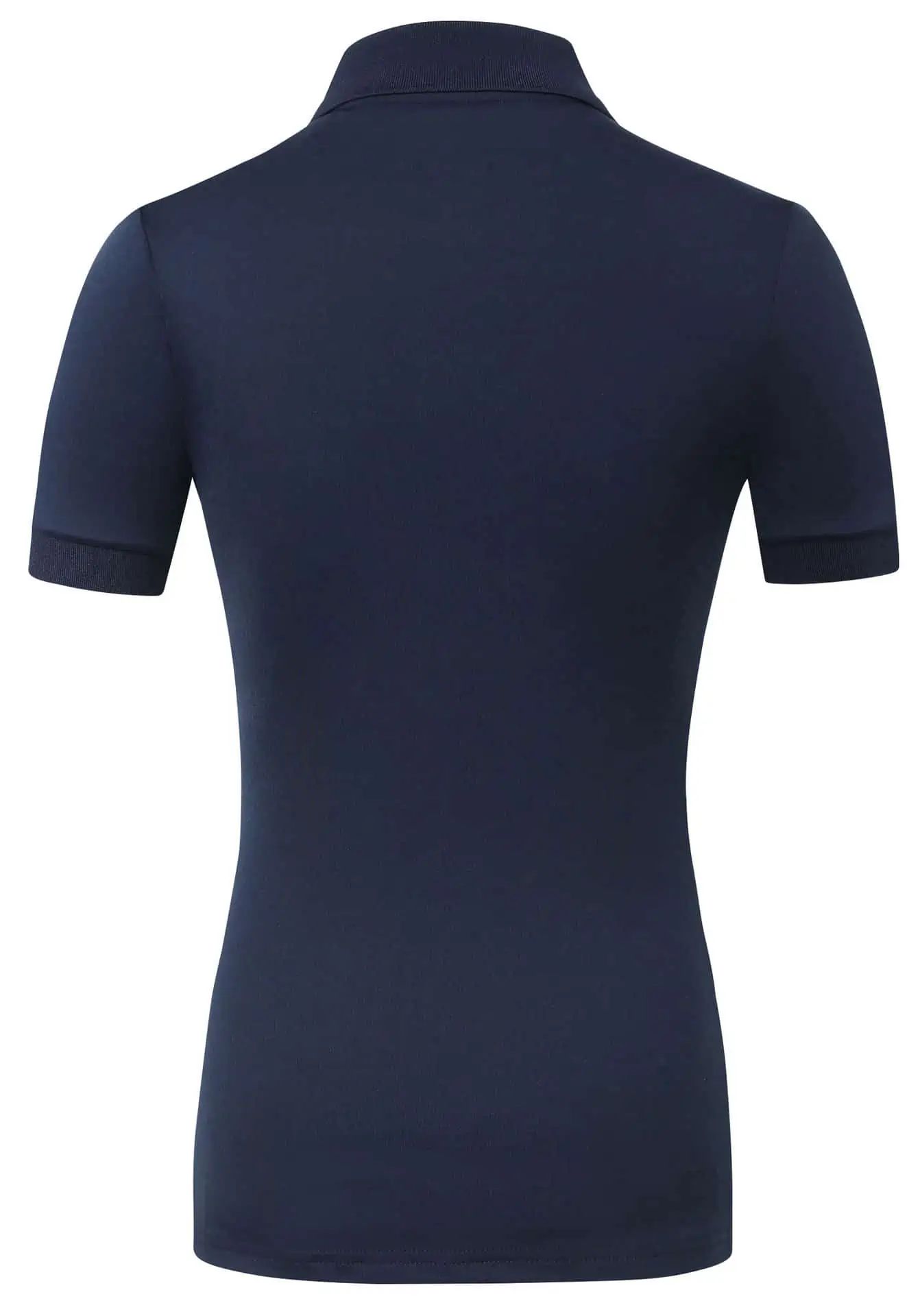 Covalliero Polo Donna, vestibilità aderente, tessuto traspirante, vista posteriore