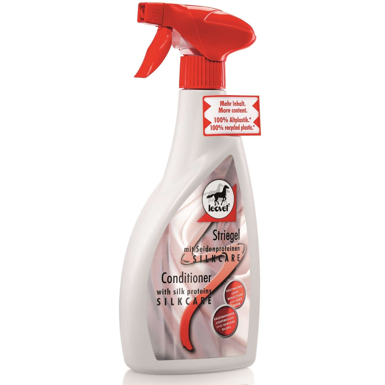 Leovet Silkcare Conditioning Spray for Horses, Silk Proteins, 550 ml, packaging