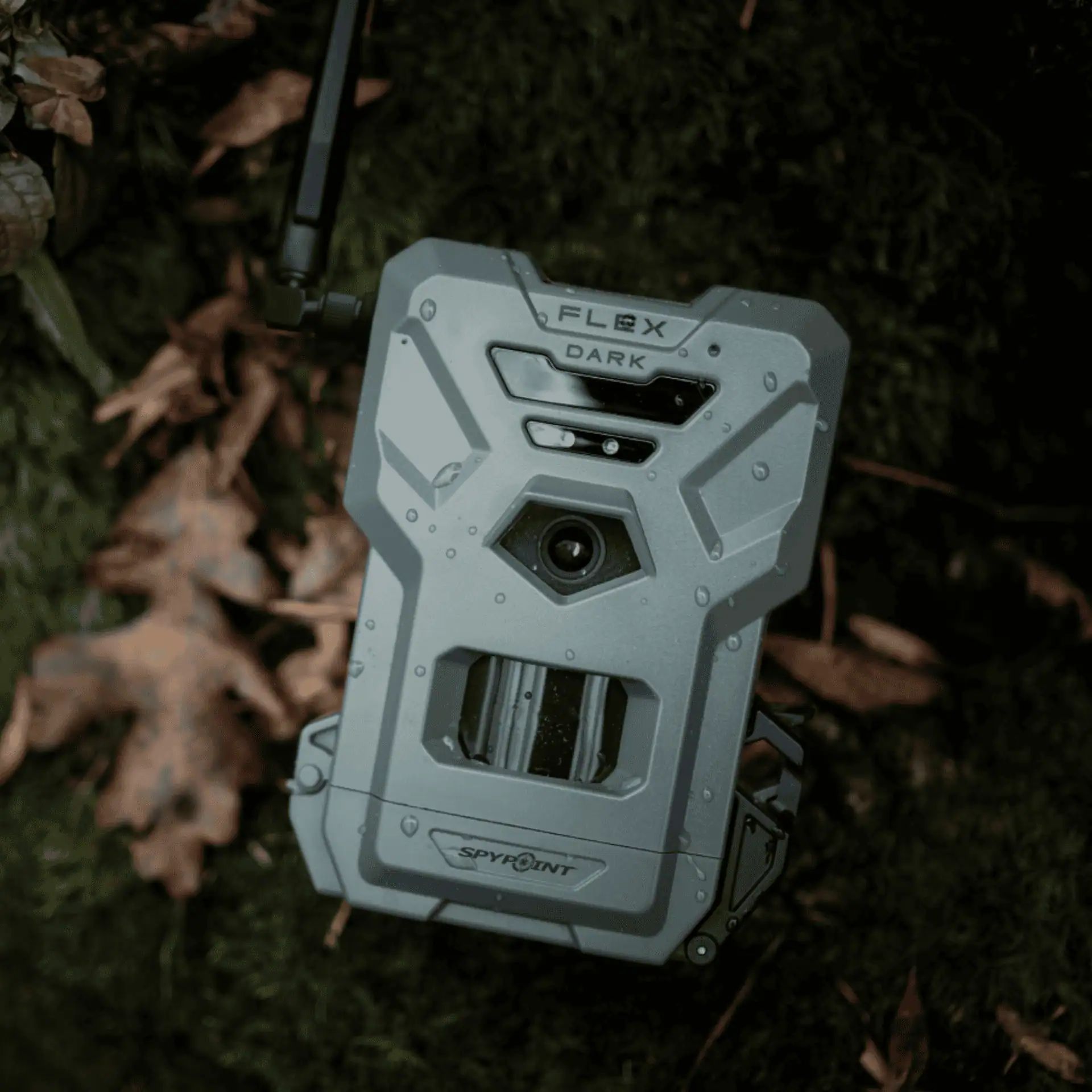 SPYPOINT FLEX-DARK Cellular Trail Camera with LED Black-Flash, 40 MP, front view