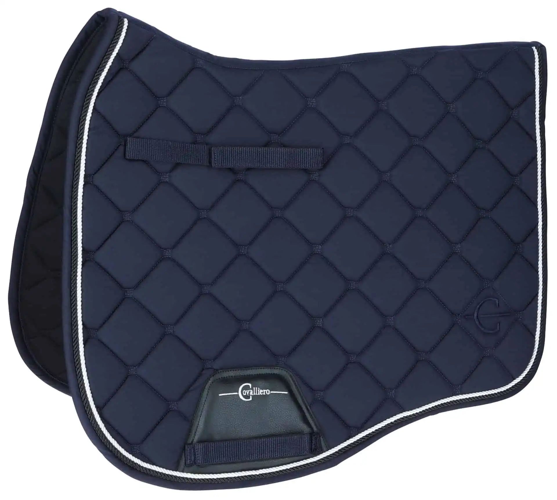 Tapis de selle Salvina Covalliero, respirant et amortissant, navy