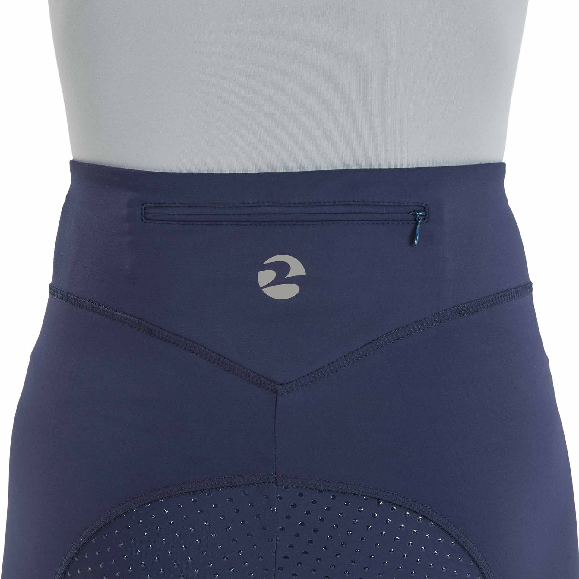 BUSSE Reit-Tights JUNE, athletisch mit Silikon-Grip-Vollbesatz, Detailansicht, Tasche