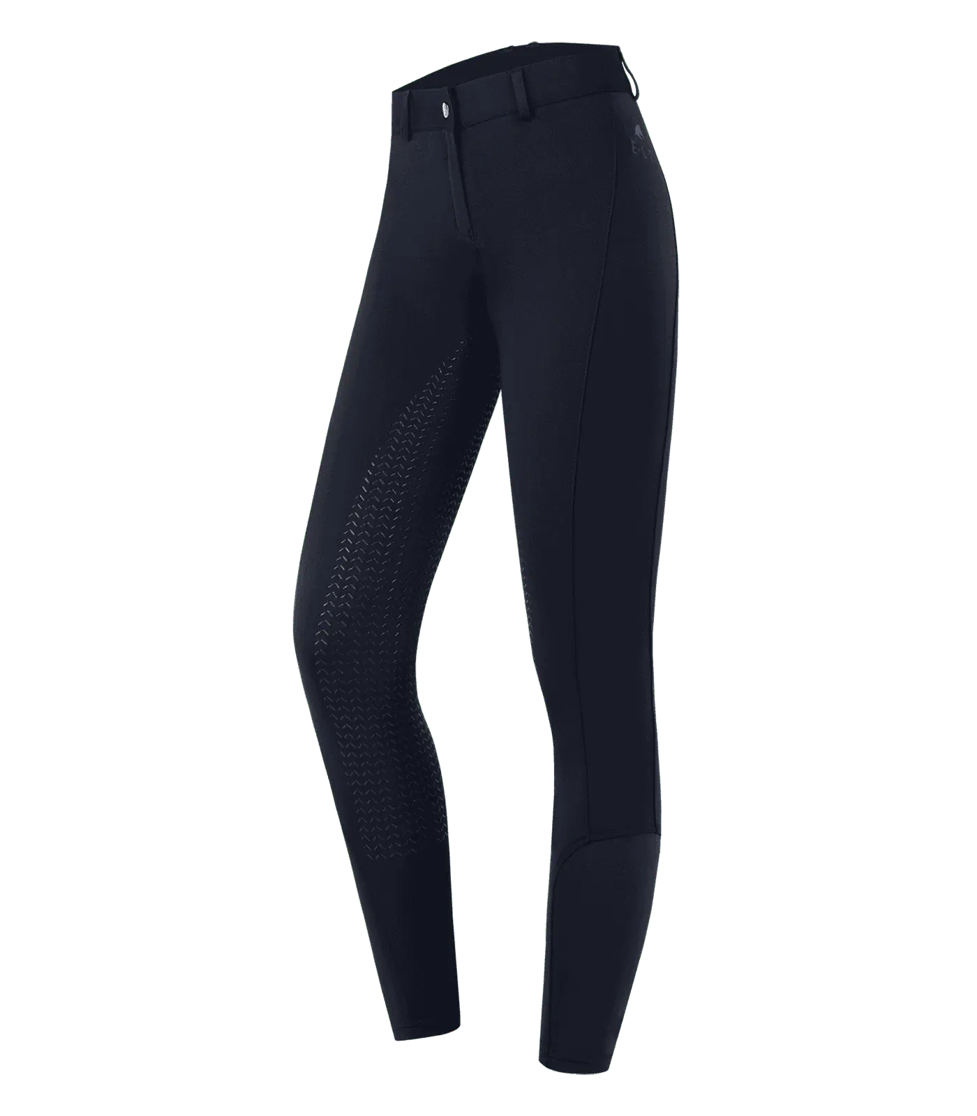 ELT Kinder Reithose Essential Silikon, Vollbesatz, atmungsaktiv, bi-elastisch, tiefblau 116