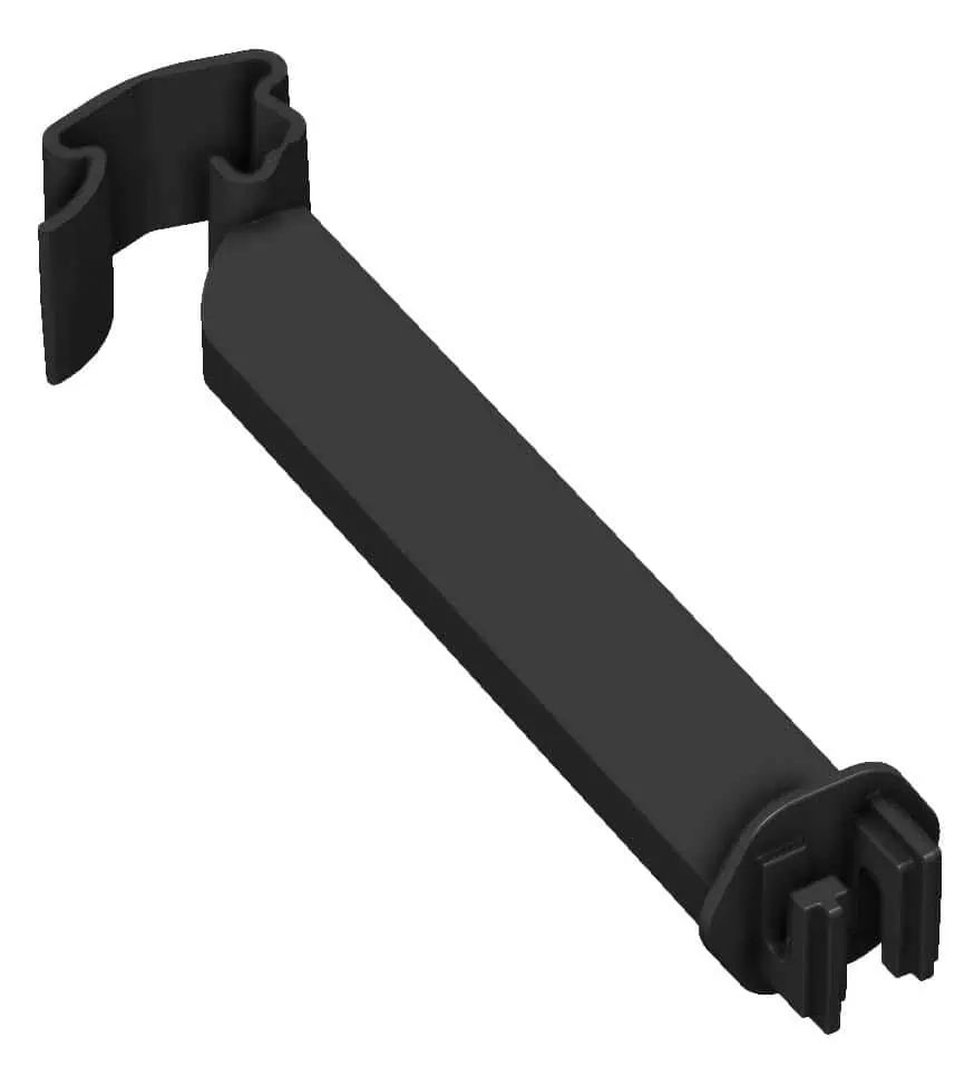 AKO T-Post Rear Spacer Insulator for Wire, Rope and Tape, 25 Pieces