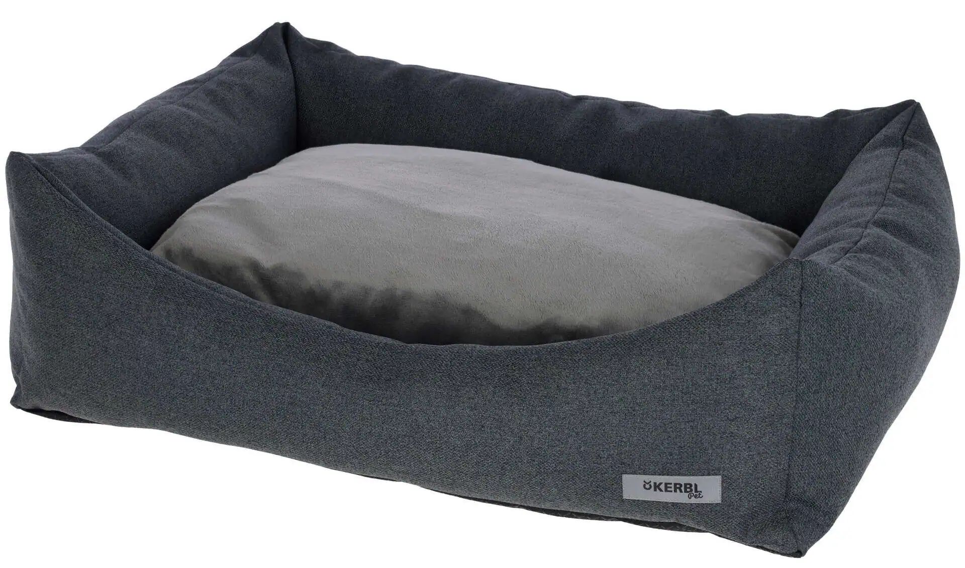 Kerbl Kuschelbett Platin Ortho orthopädisches Hundebett, 110x75x27 cm