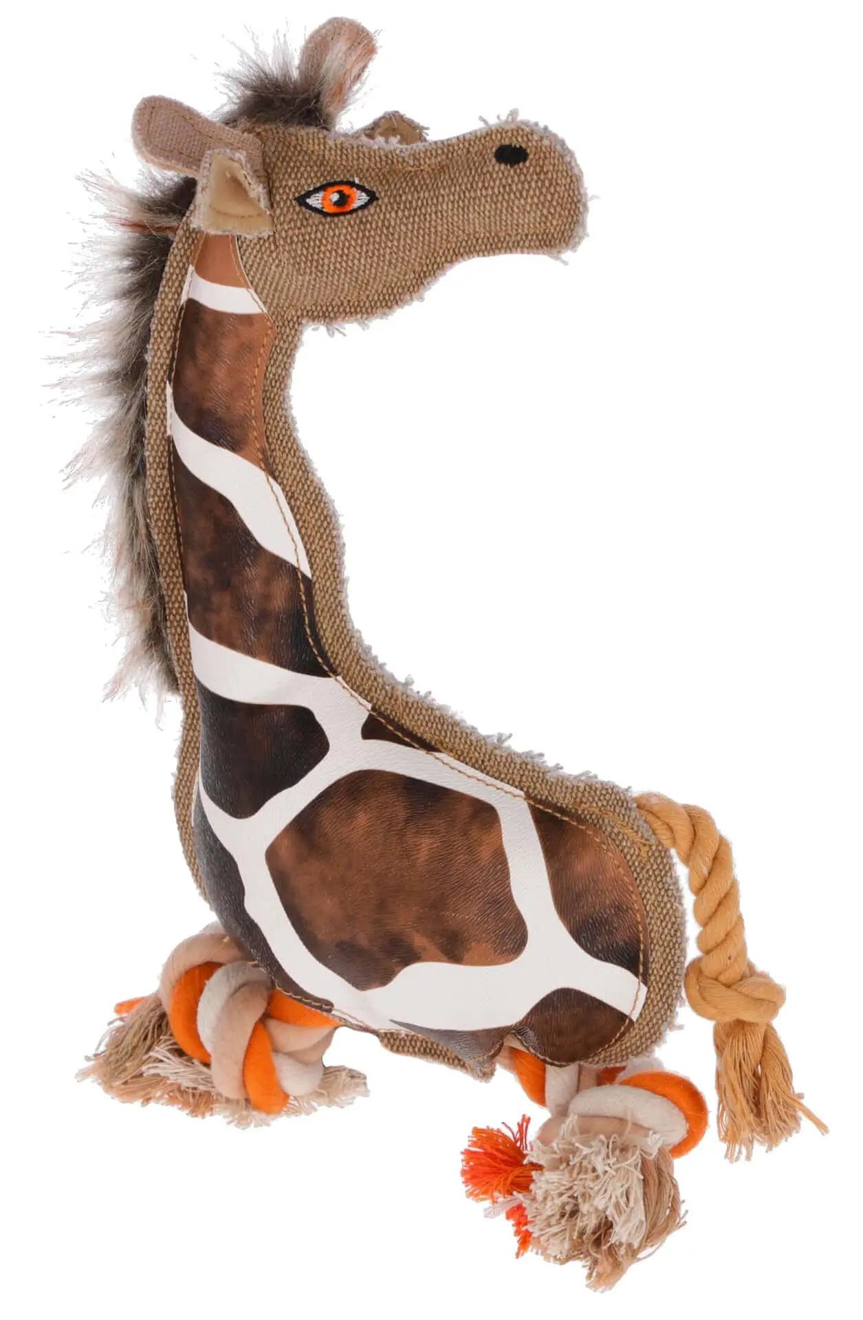 Kerbl Jucărie pentru câini Girafa Gina, 29 cm cu blăniță