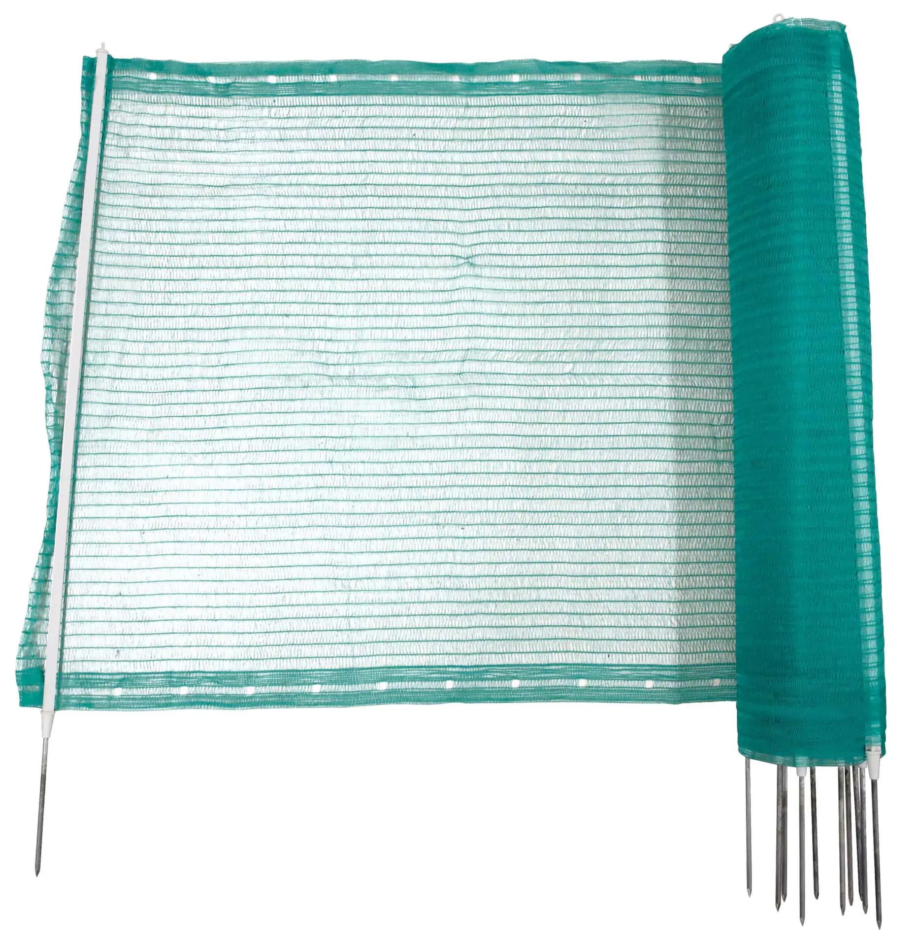 Kerbl Universalstängsel grönt 80 cm x 20 m, med glasfiberförstärkta stolpar