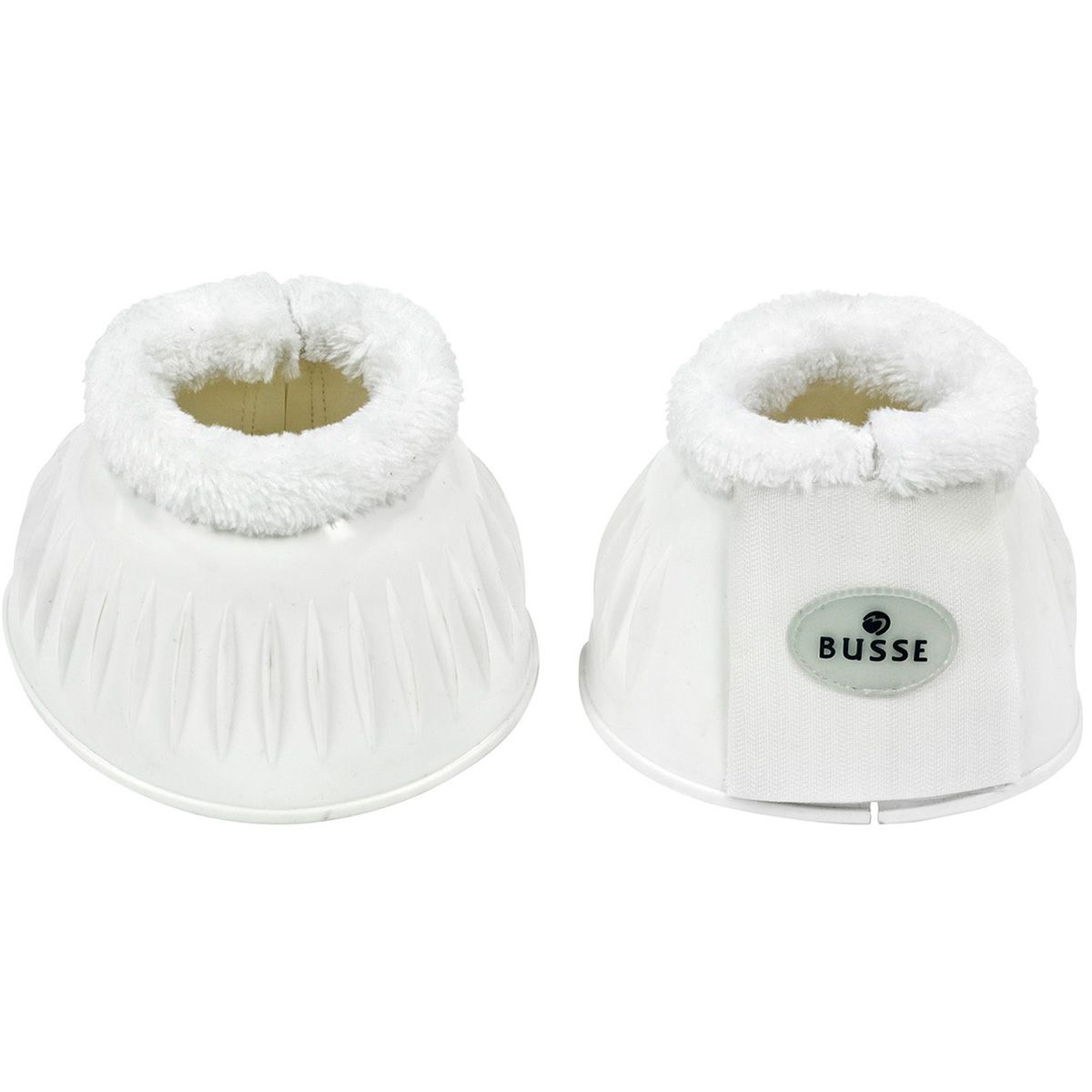 BUSSE Cloches à sabots STURDY-PLUSH, PVC souple rembourré peluche, blanc, XL